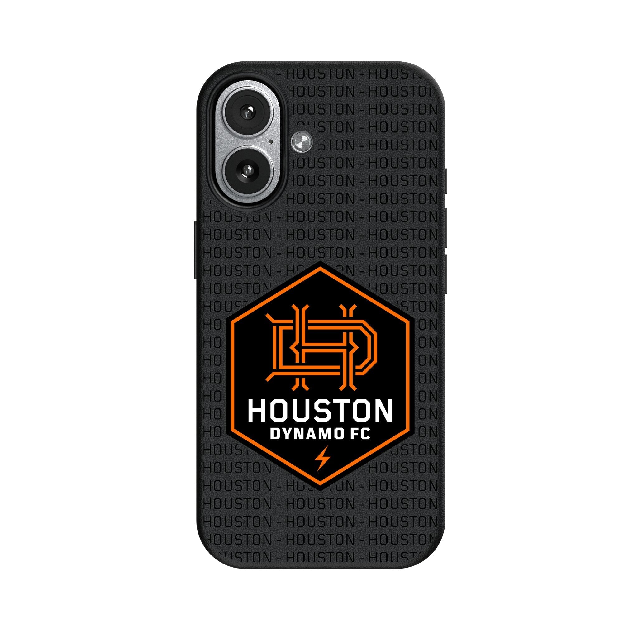 Houston Dynamo Text Backdrop MagSafe Compatible Phone Case for Apple iPhone 17 Series 4