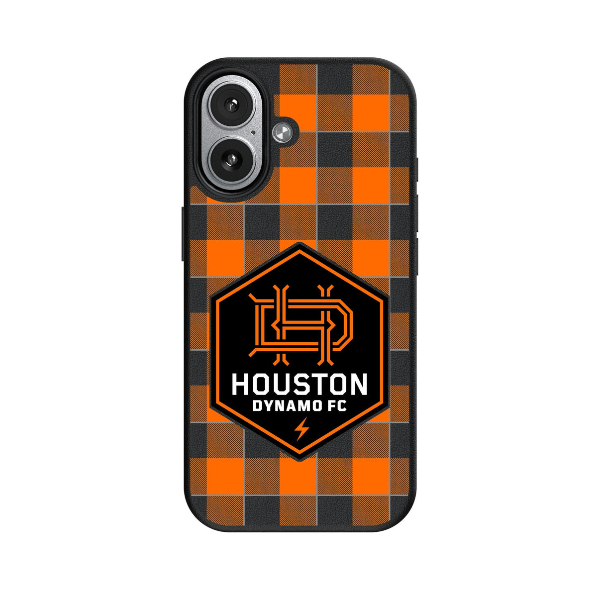 Houston Dynamo Plaid MagSafe Compatible Phone Case for Apple iPhone 17 Series 4