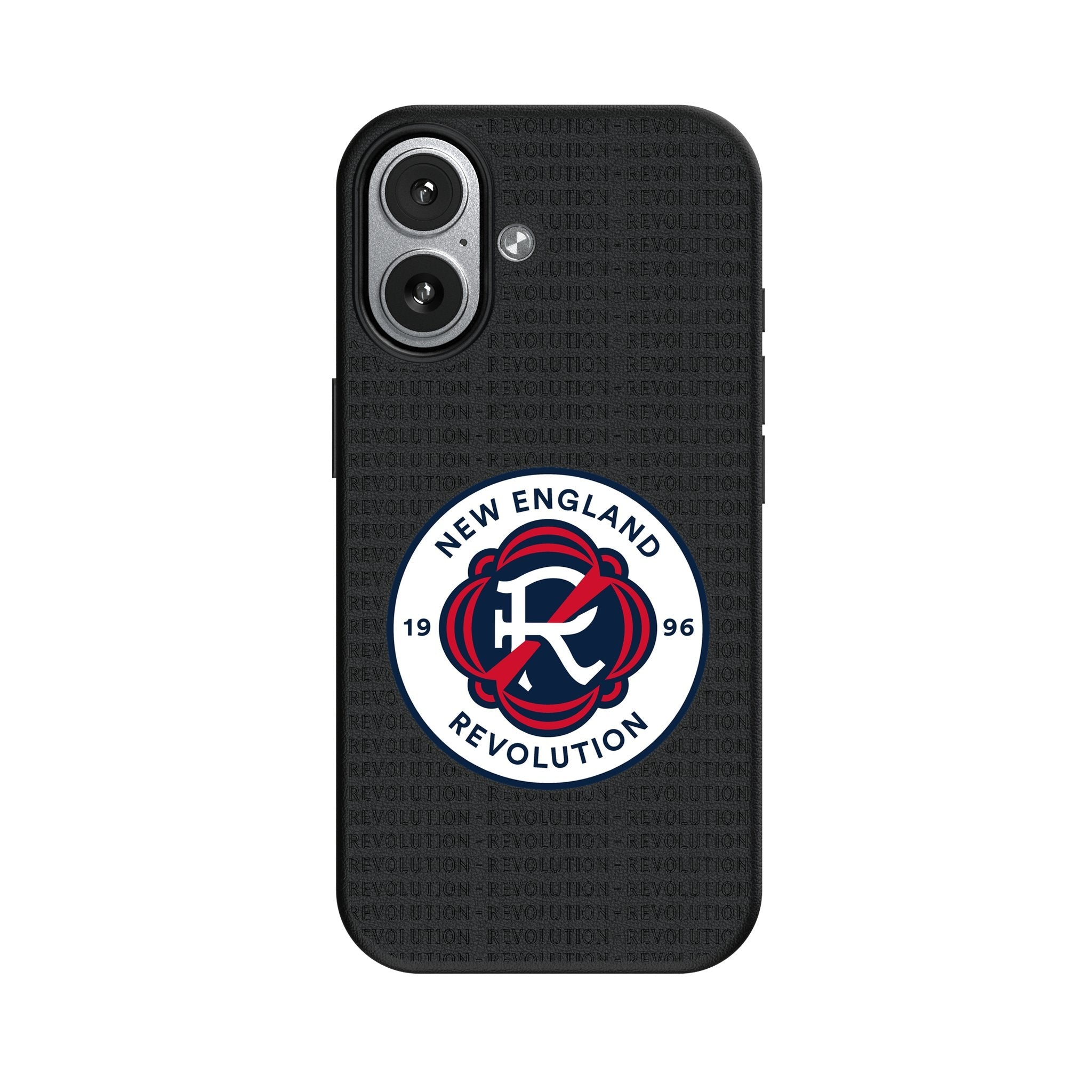 New England Revolution Text Backdrop MagSafe Compatible Phone Case for Apple iPhone 17 Series 4