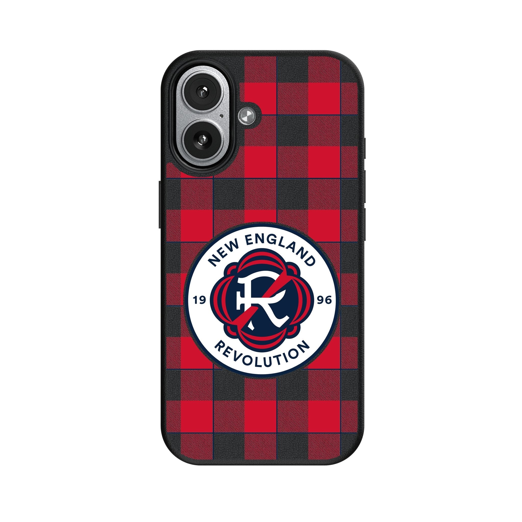 New England Revolution Plaid MagSafe Compatible Phone Case for Apple iPhone 17 Series 4