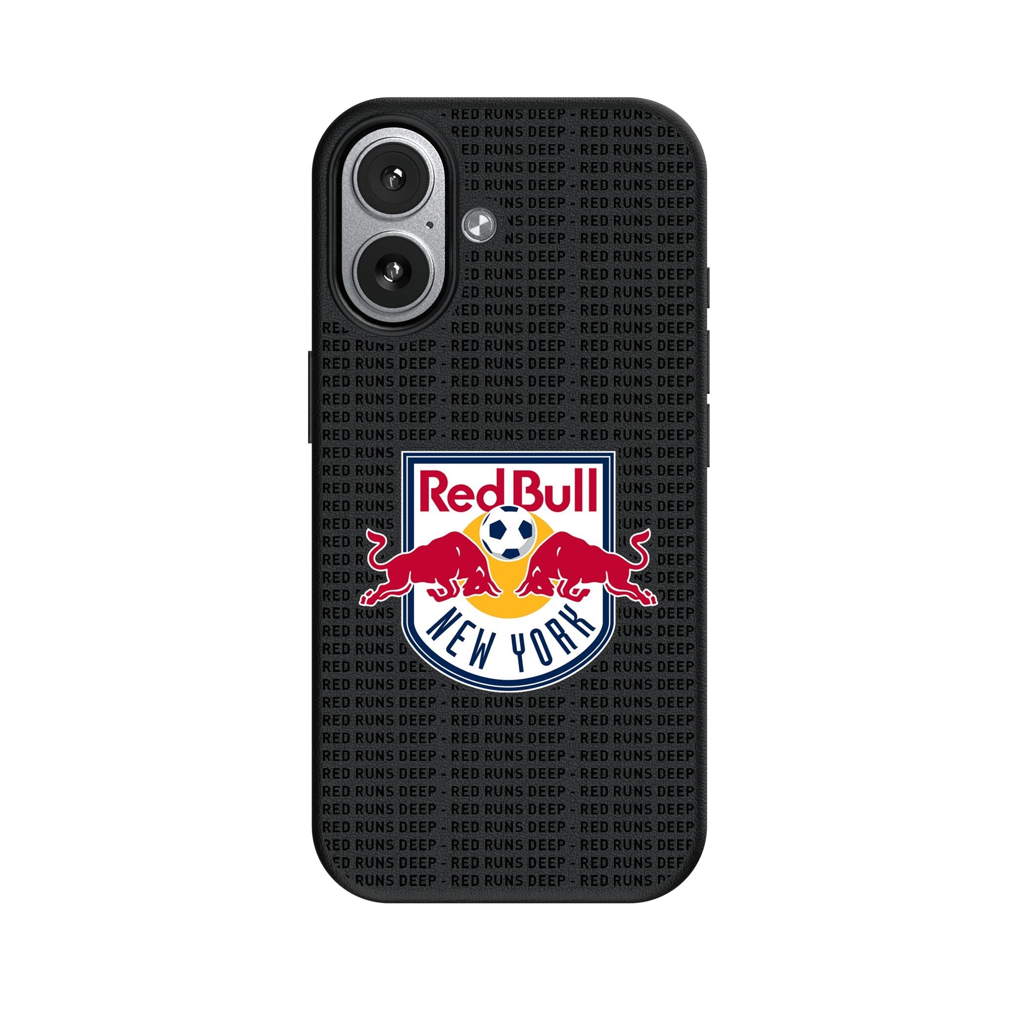 New York Red Bulls Text Backdrop MagSafe Compatible Phone Case for Apple iPhone 17 Series 4