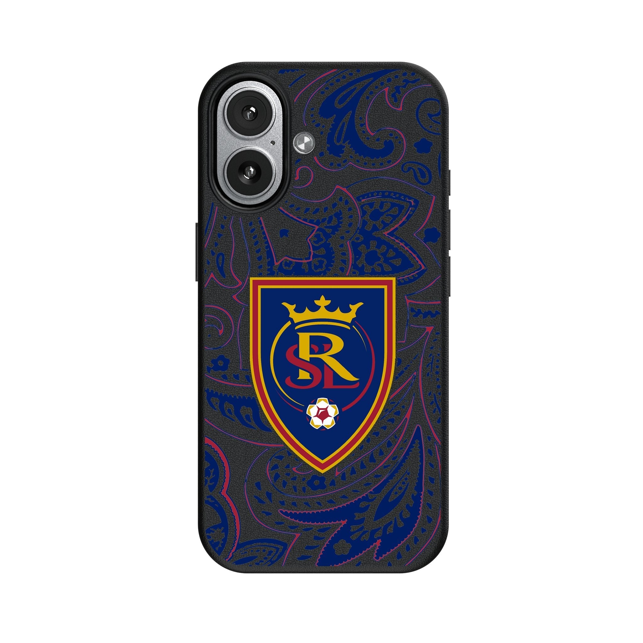 Real Salt Lake Paisley MagSafe Compatible Phone Case for Apple iPhone 17 Series 4