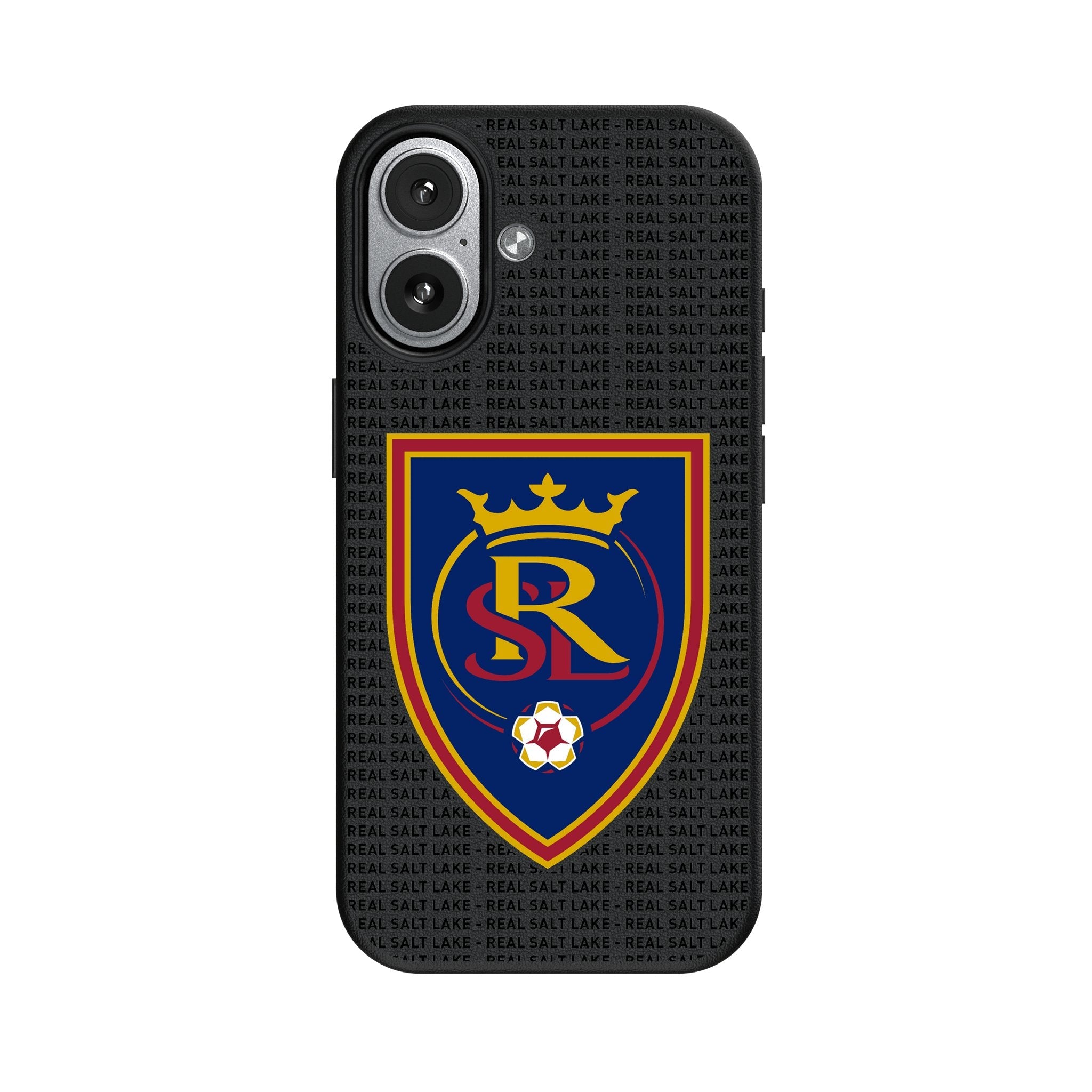 Real Salt Lake Text Backdrop MagSafe Compatible Phone Case for Apple iPhone 17 Series 4