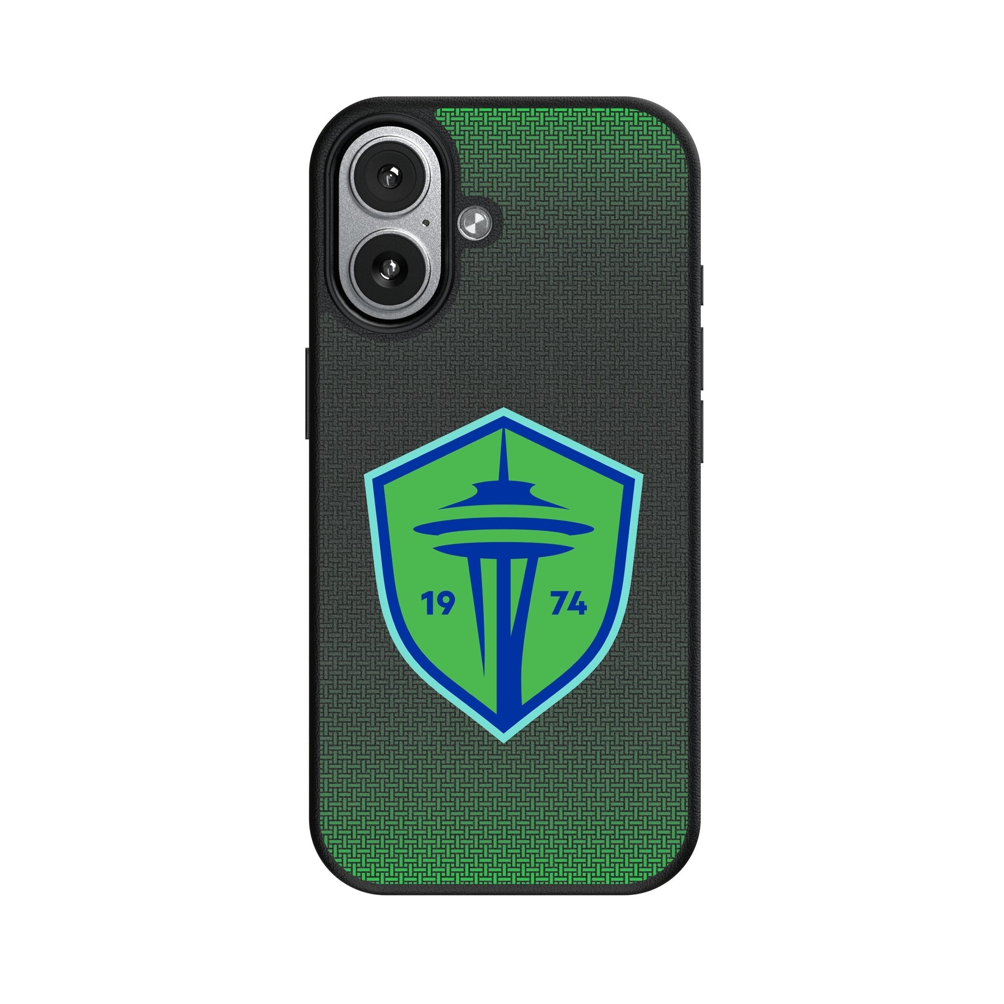 Seattle Sounders FC Linen MagSafe Compatible Phone Case for Apple iPhone 17 Series 4