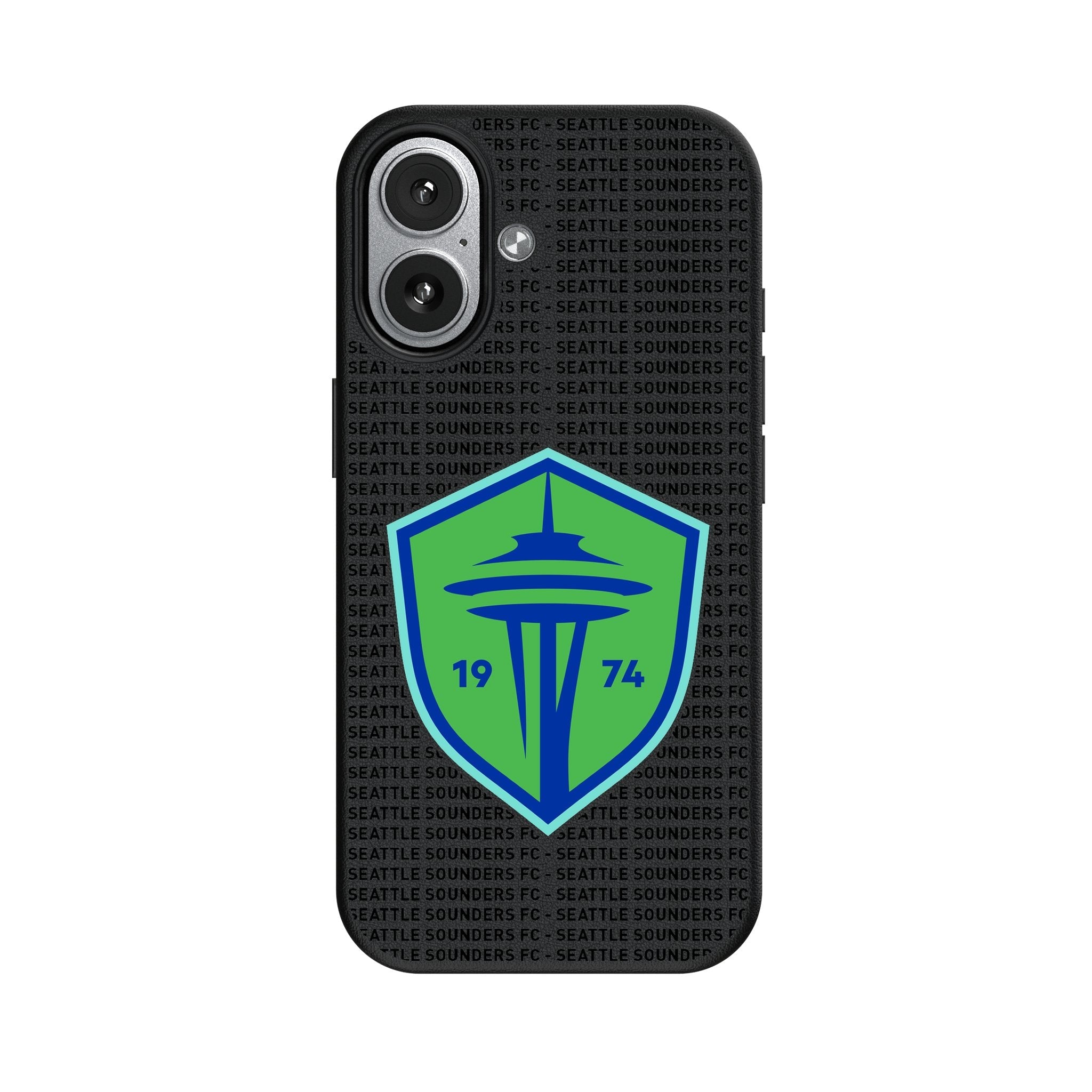 Seattle Sounders FC Text Backdrop MagSafe Compatible Phone Case for Apple iPhone 17 Series 4