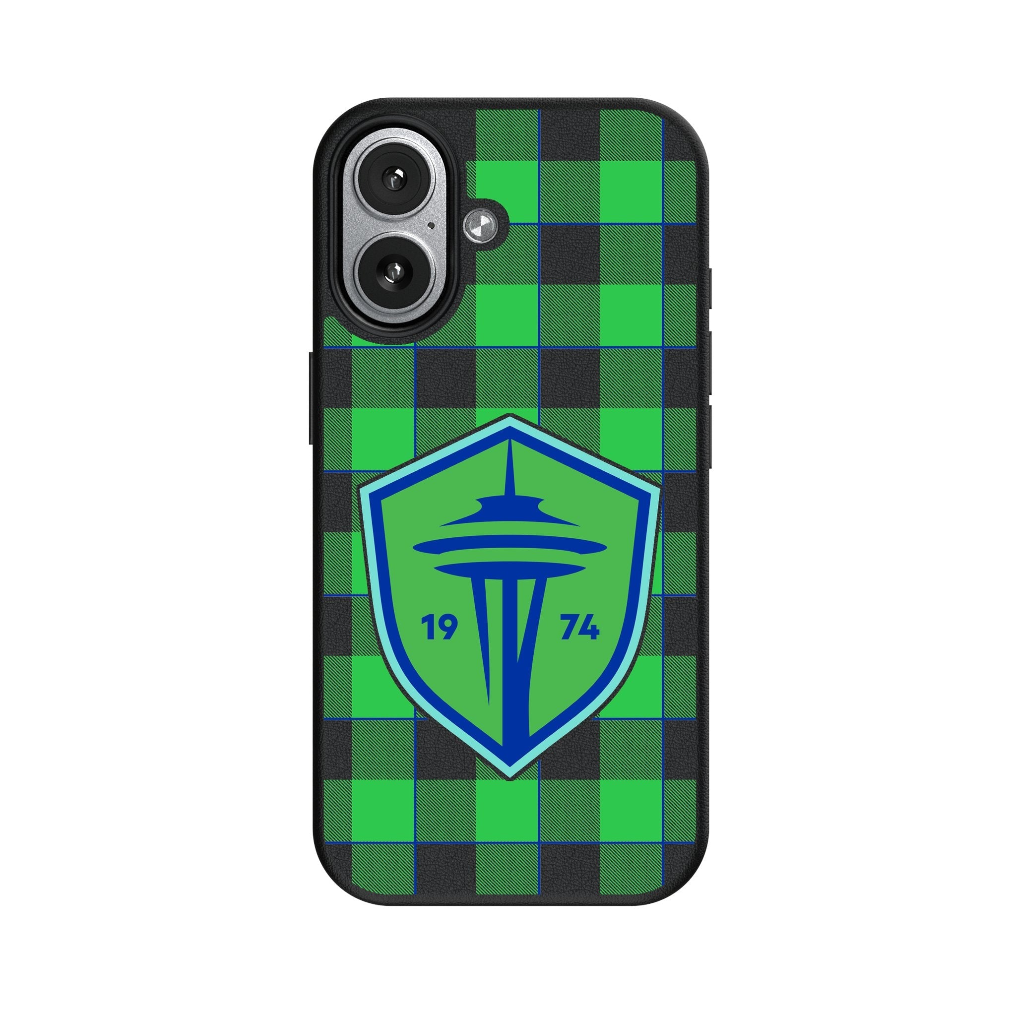 Seattle Sounders FC Plaid MagSafe Compatible Phone Case for Apple iPhone 17 Series 4