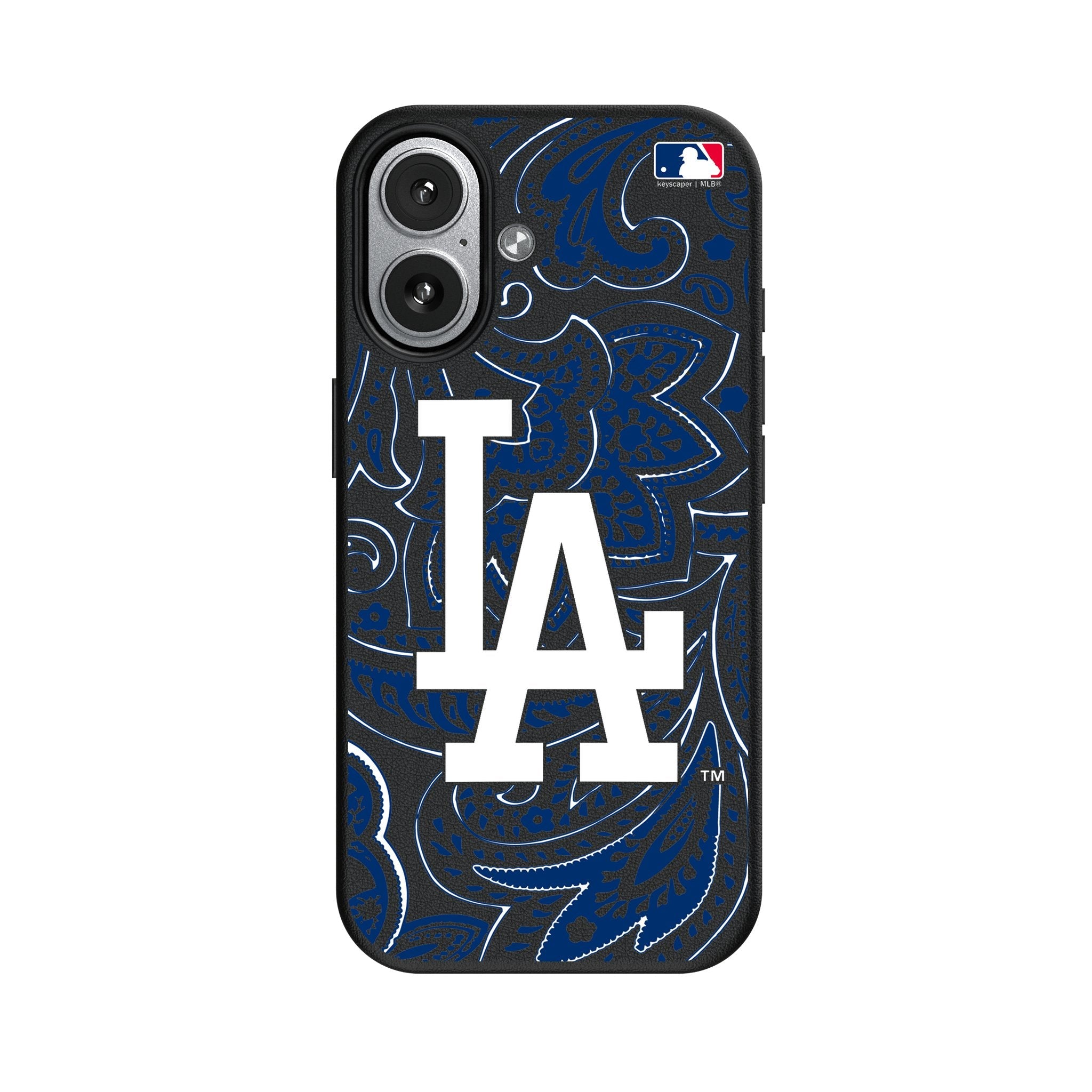 LA Dodgers Paisley MagSafe Compatible Phone Case for Apple iPhone 17 Series 4