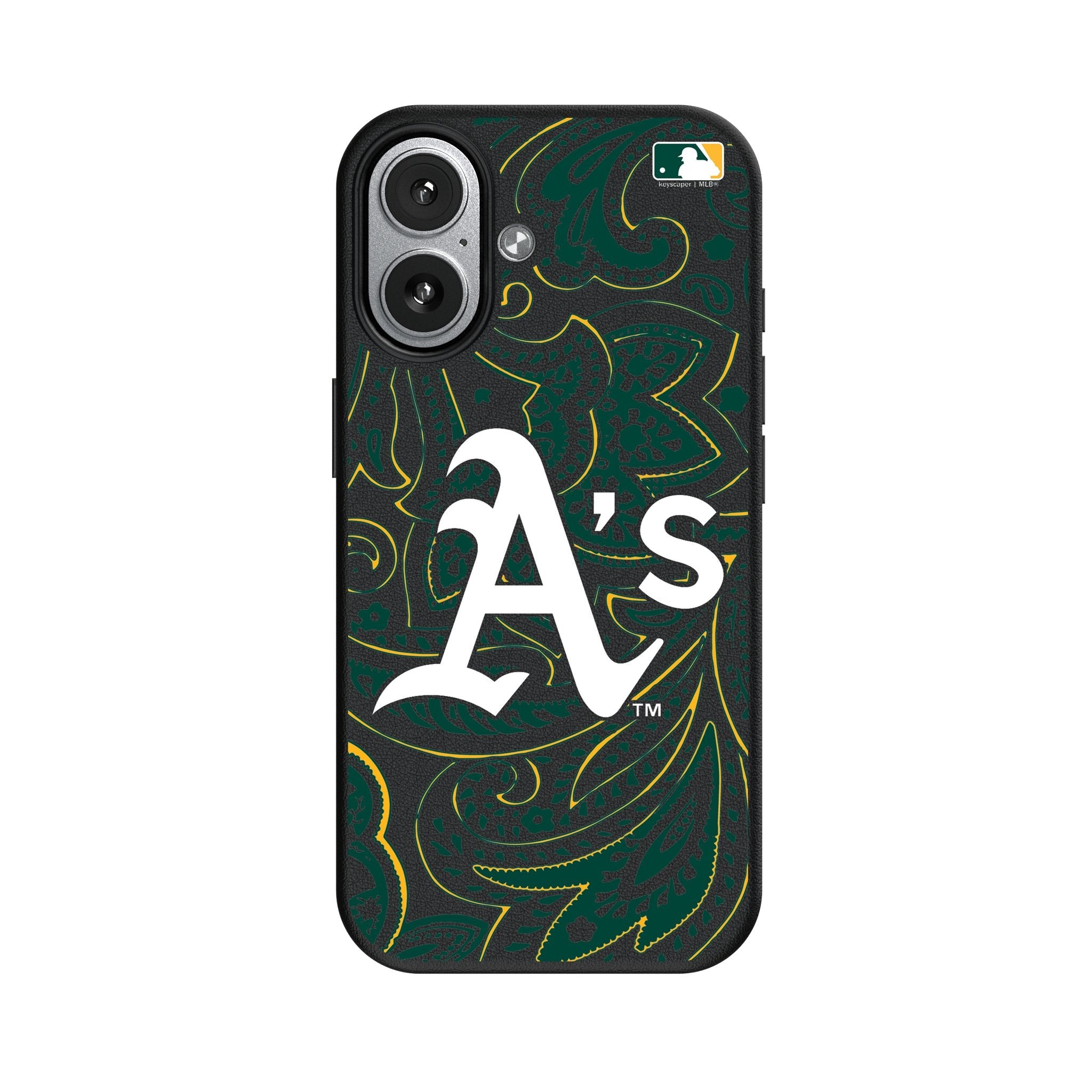 Oakland Athletics Paisley MagSafe Compatible Phone Case for Apple iPhone 17 Series 4