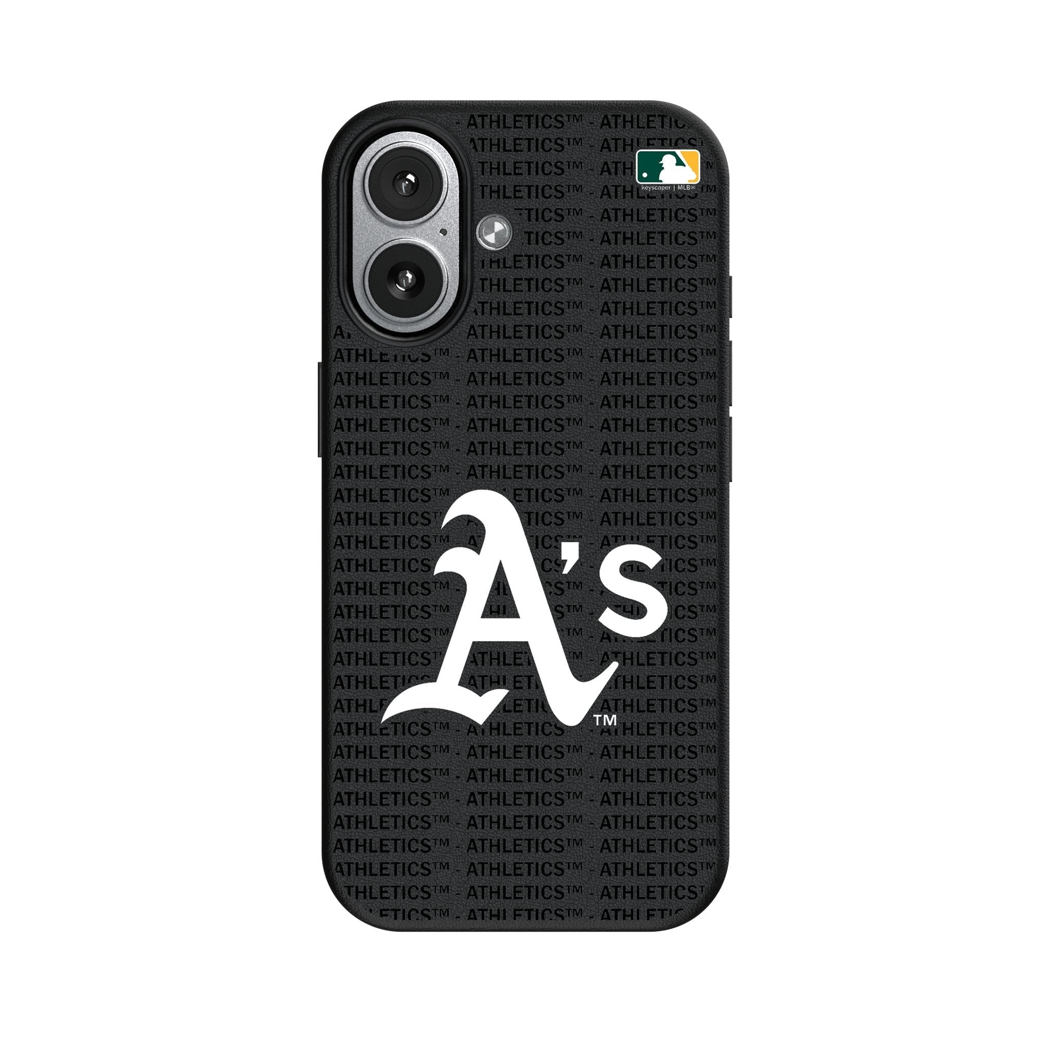 Oakland Athletics Text Backdrop MagSafe Compatible Phone Case for Apple iPhone 17 Series 4