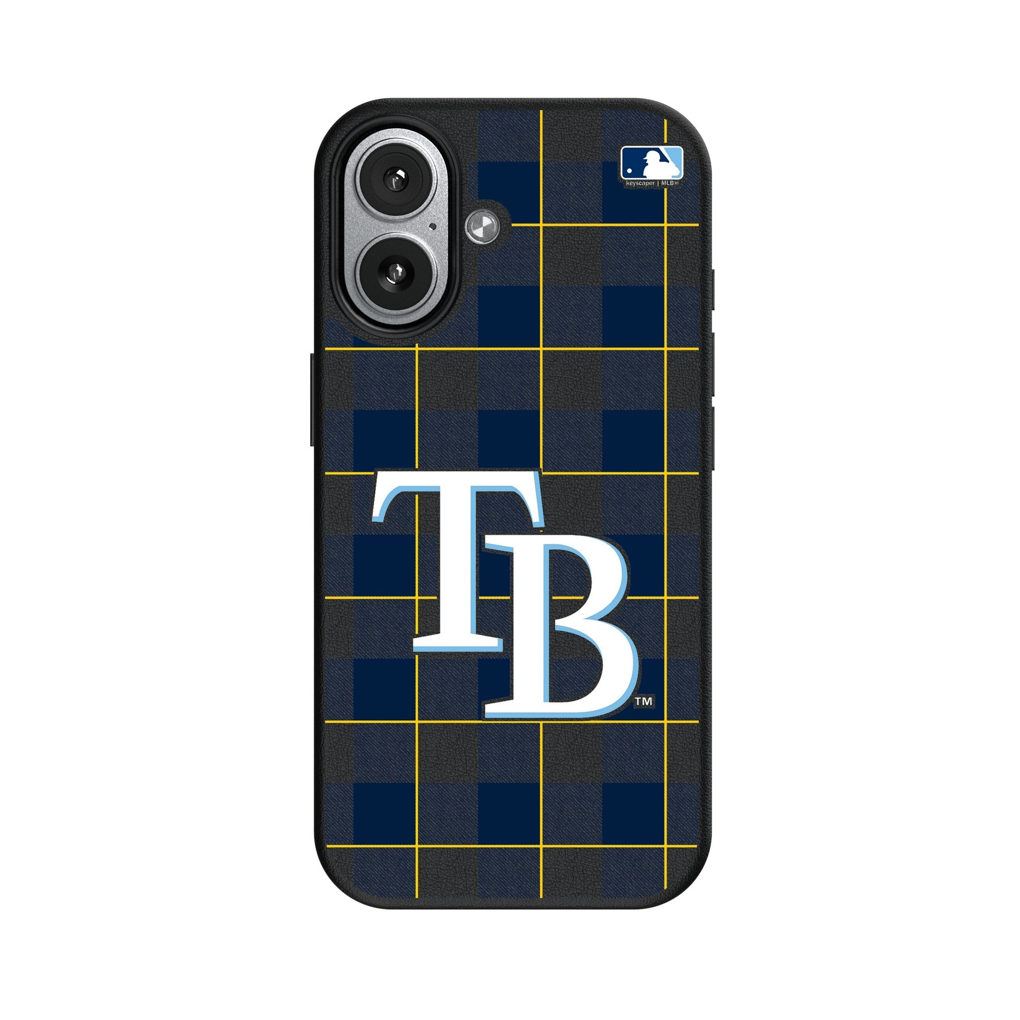Tampa Bay Rays Plaid MagSafe Compatible Phone Case for Apple iPhone 17 Series 4