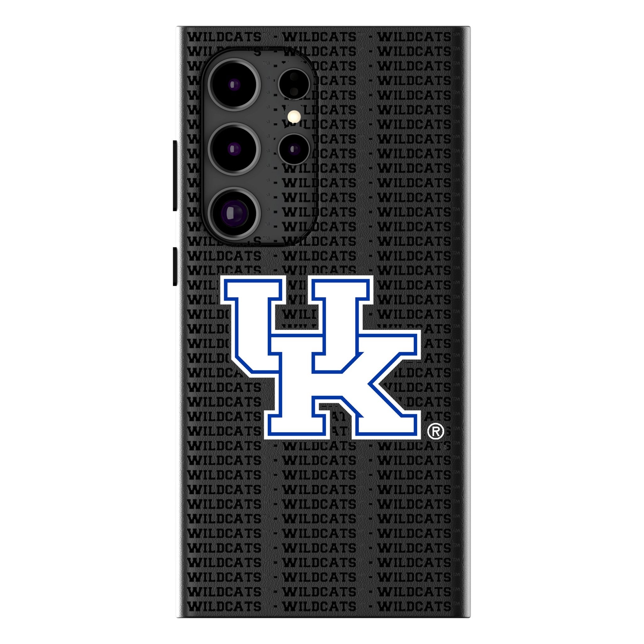 University of Kentucky Wildcats Text Backdrop MagSafe Compatible Phone Case for Samsung Galaxy