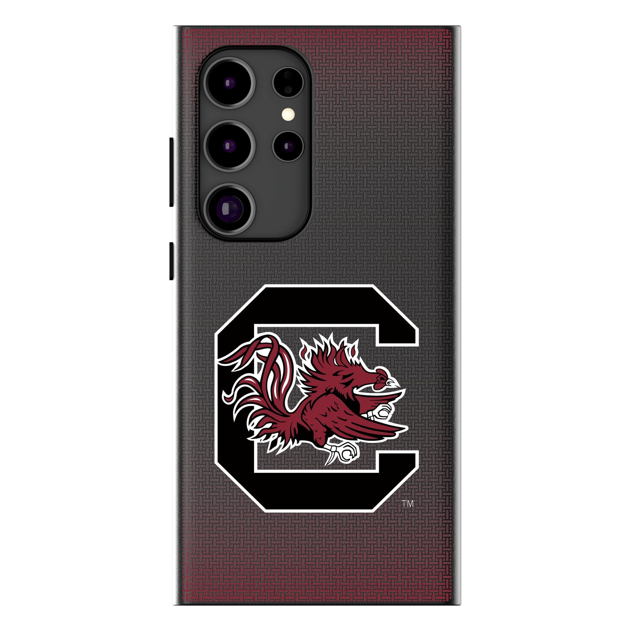 University of South Carolina Gamecocks Linen MagSafe Compatible Phone Case for Samsung Galaxy