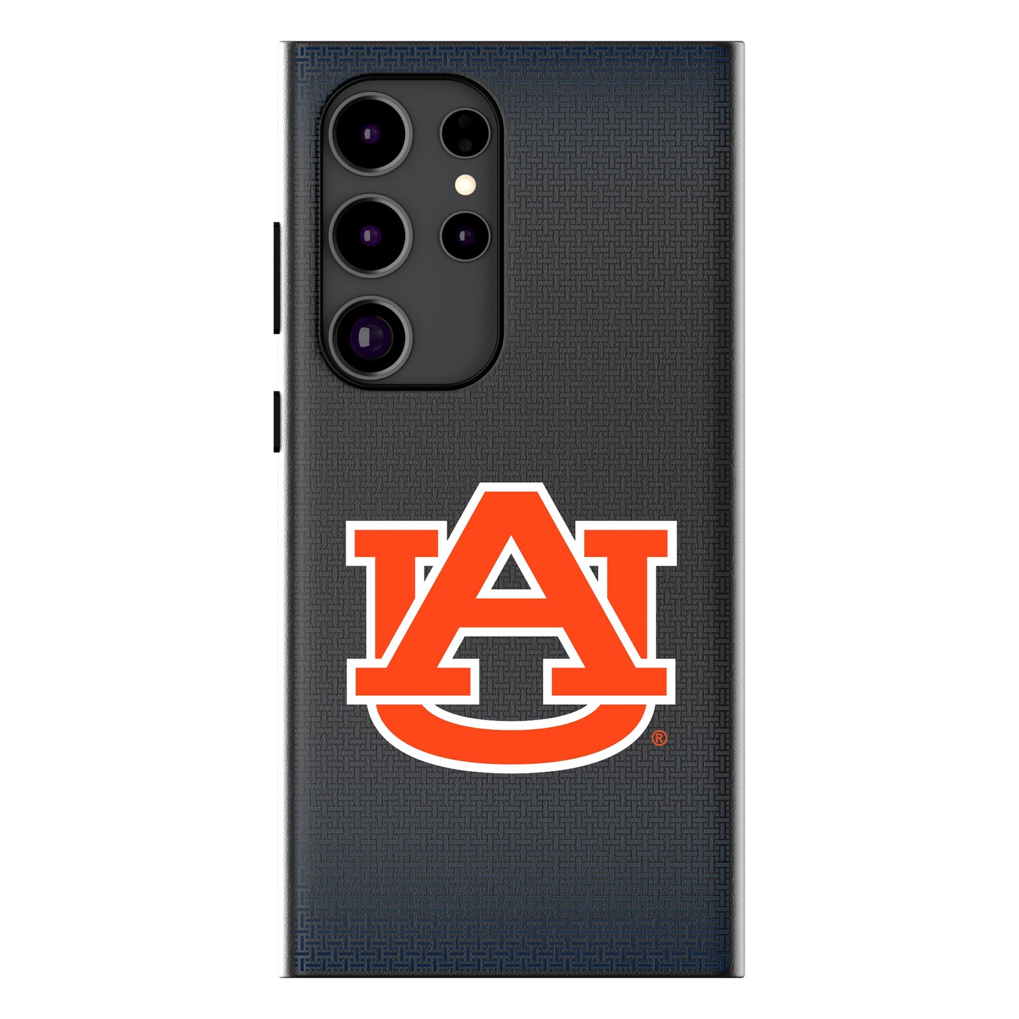 University of Auburn Tigers Linen MagSafe Compatible Phone Case for Samsung Galaxy