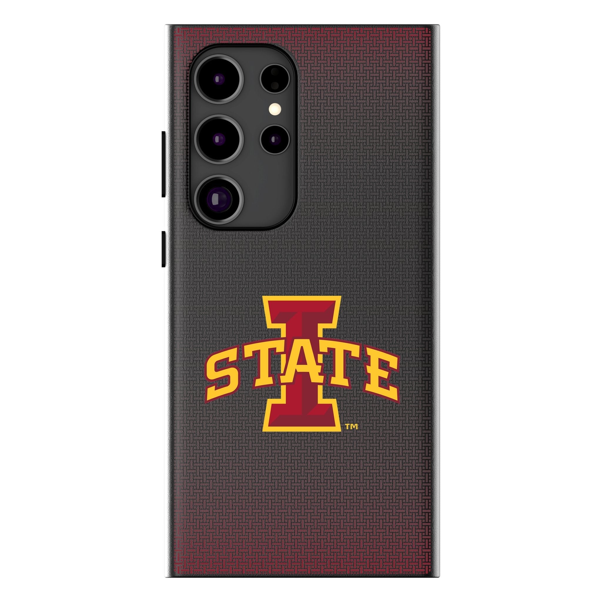 Iowa State University Cyclones Linen MagSafe Compatible Phone Case for Samsung Galaxy