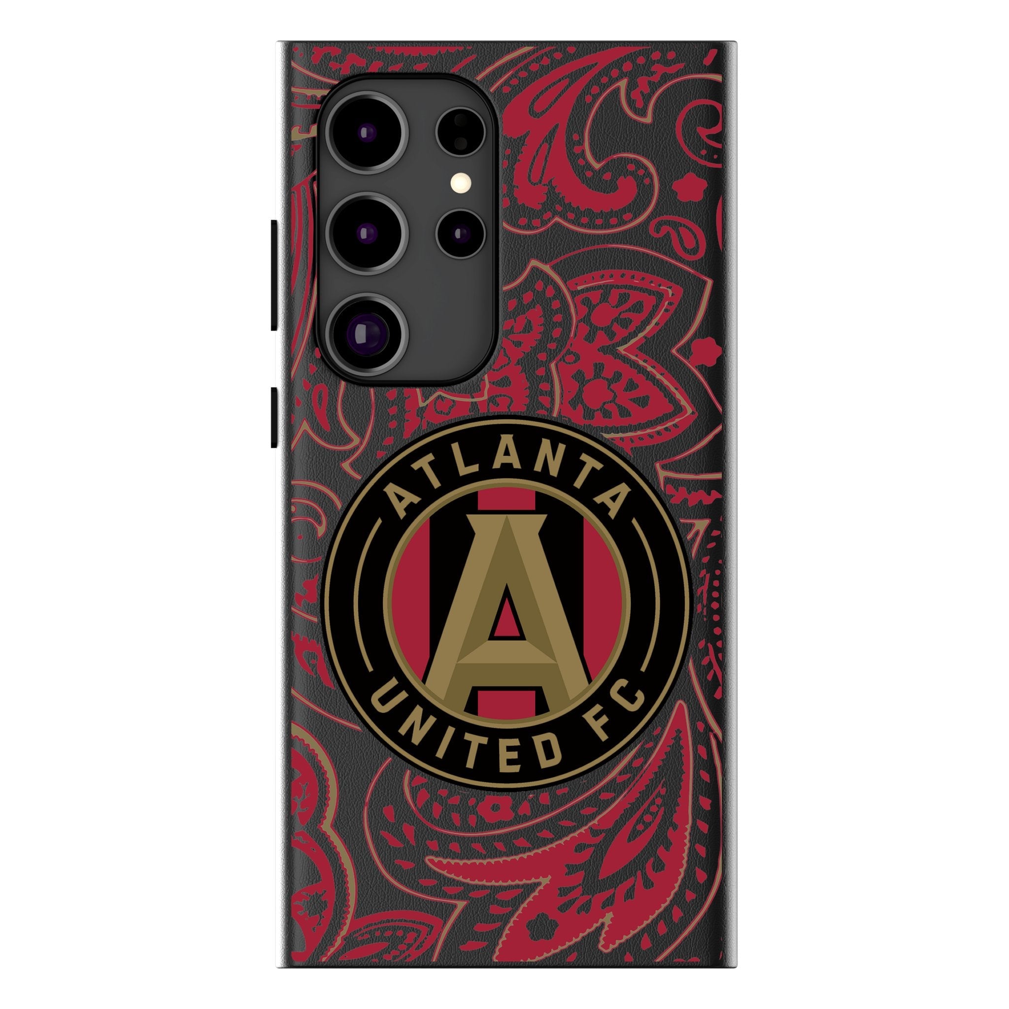 Atlanta United FC Paisley MagSafe Compatible Phone Case for Samsung Galaxy
