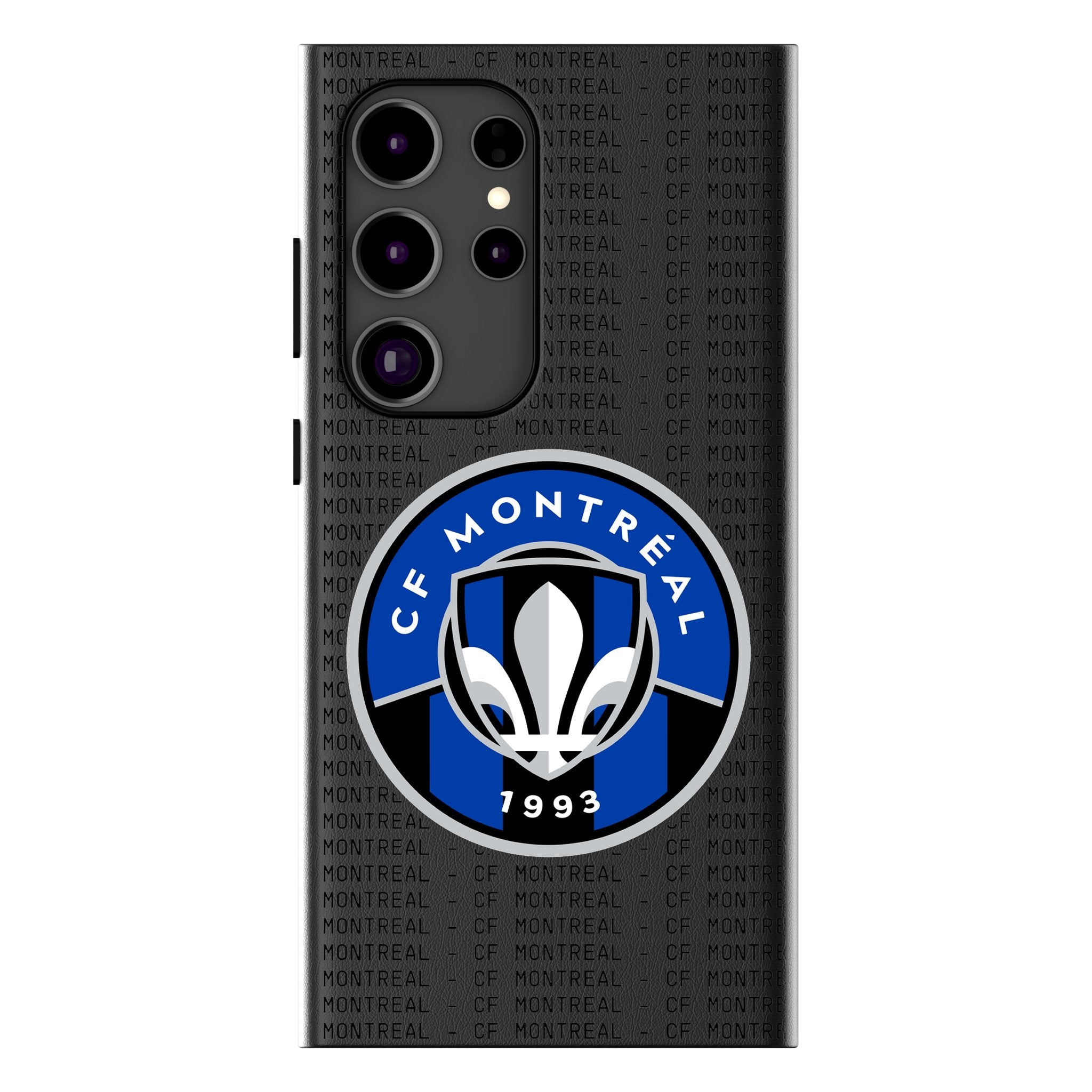 CF Montreal Text Backdrop MagSafe Compatible Phone Case for Samsung Galaxy 1