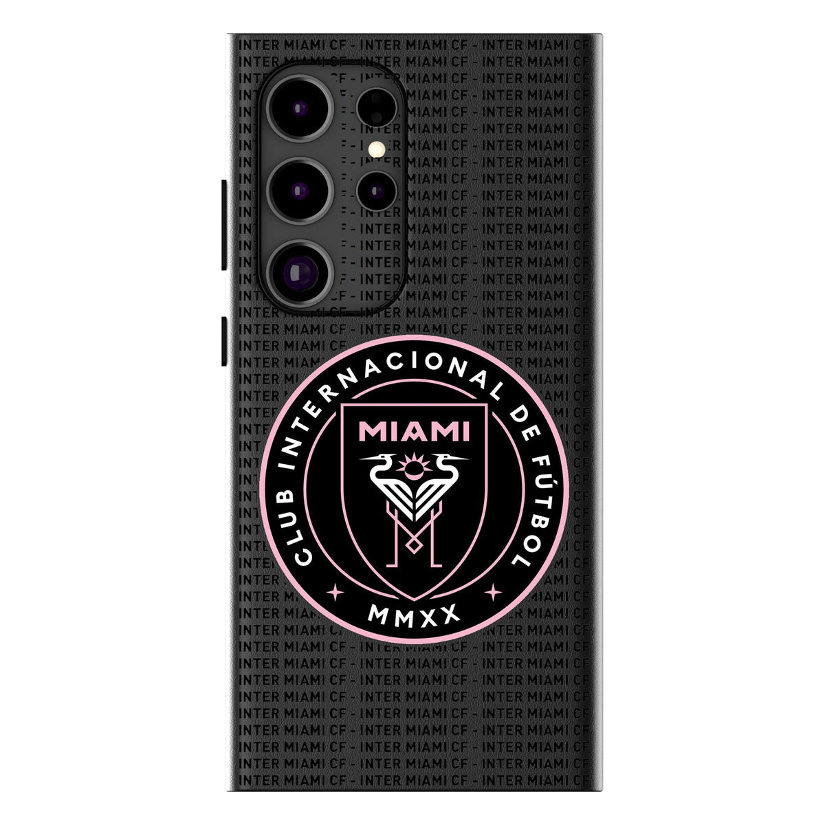 Inter Miami CF Text Backdrop MagSafe Compatible Phone Case for Samsung Galaxy 1