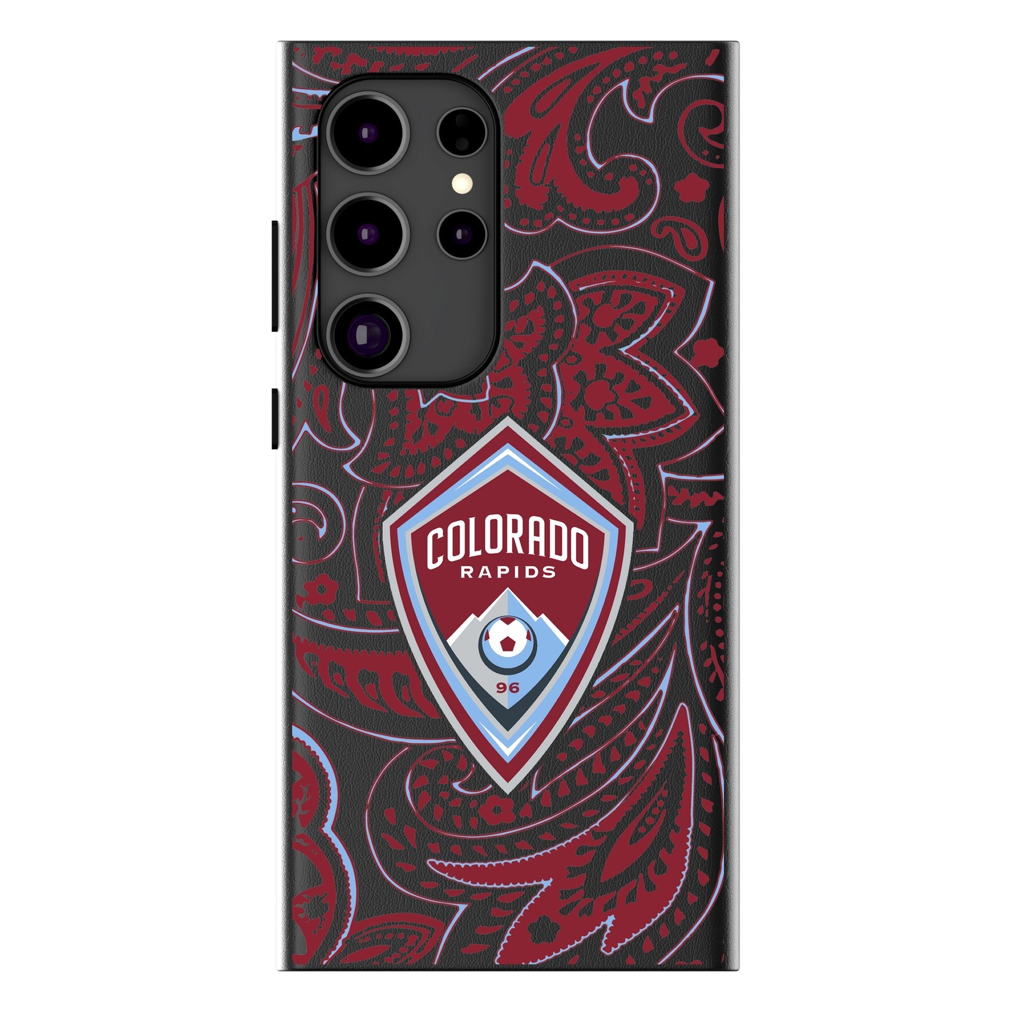Colorado Rapids Paisley MagSafe Compatible Phone Case for Samsung Galaxy