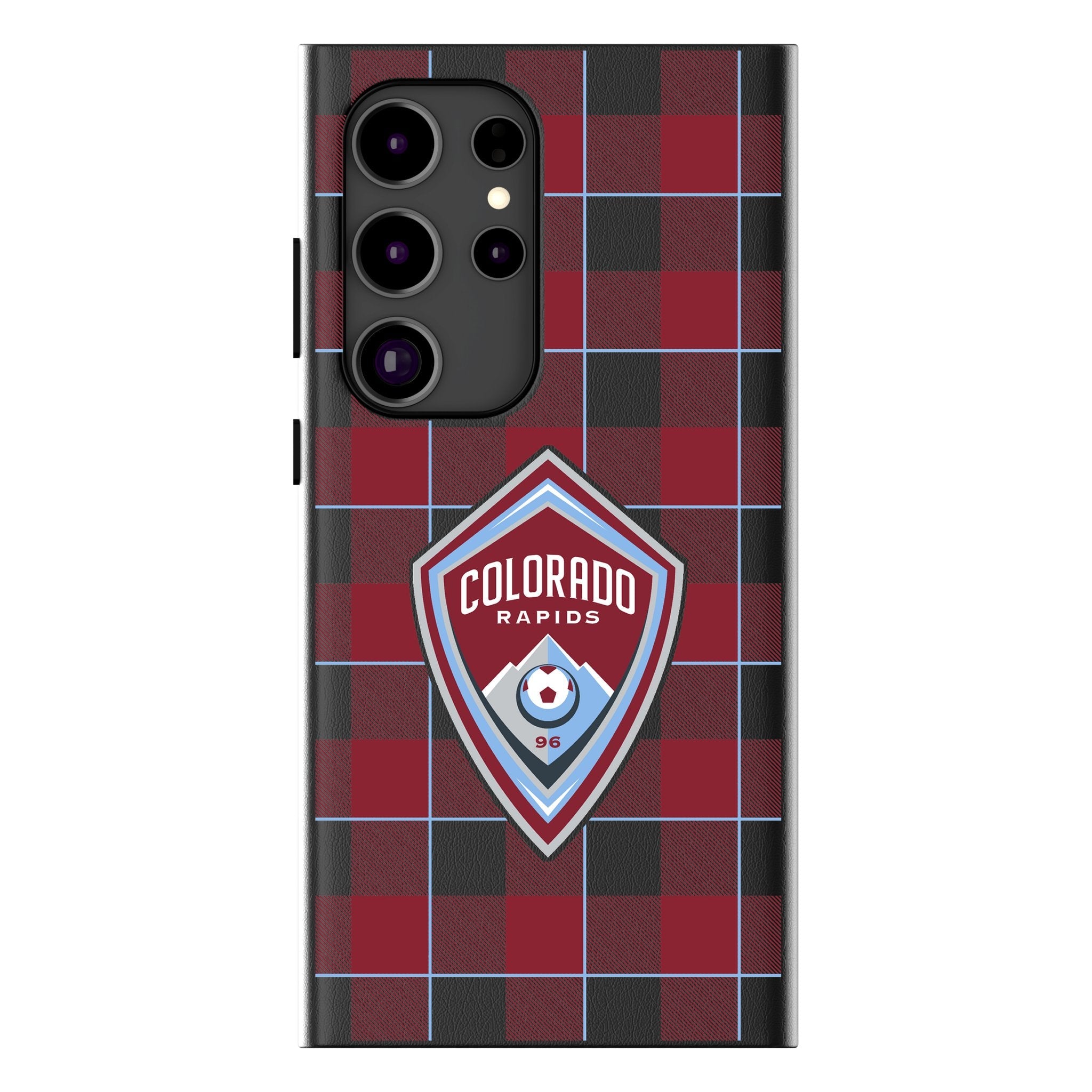 Colorado Rapids Plaid MagSafe Compatible Phone Case for Samsung Galaxy