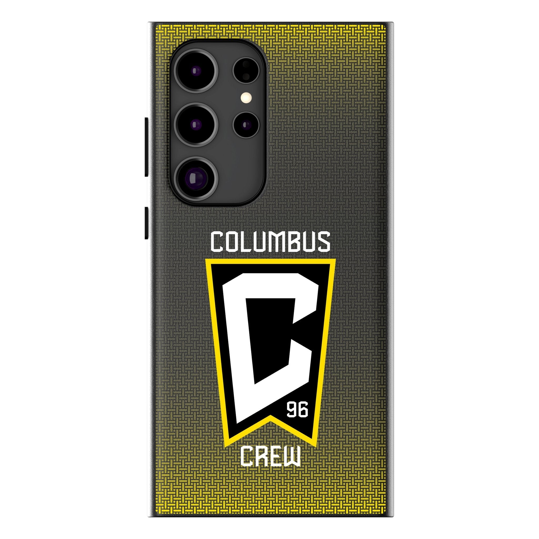 Columbus Crew Linen MagSafe Compatible Phone Case for Samsung Galaxy