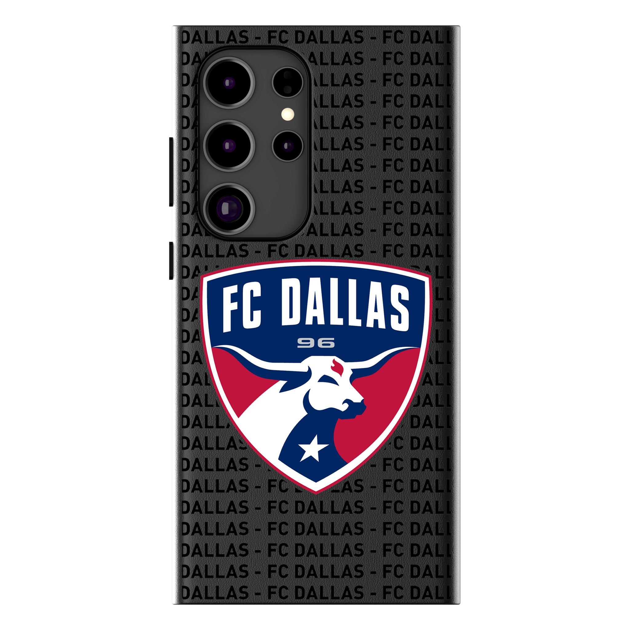 FC Dallas Text Backdrop MagSafe Compatible Phone Case for Samsung Galaxy 1