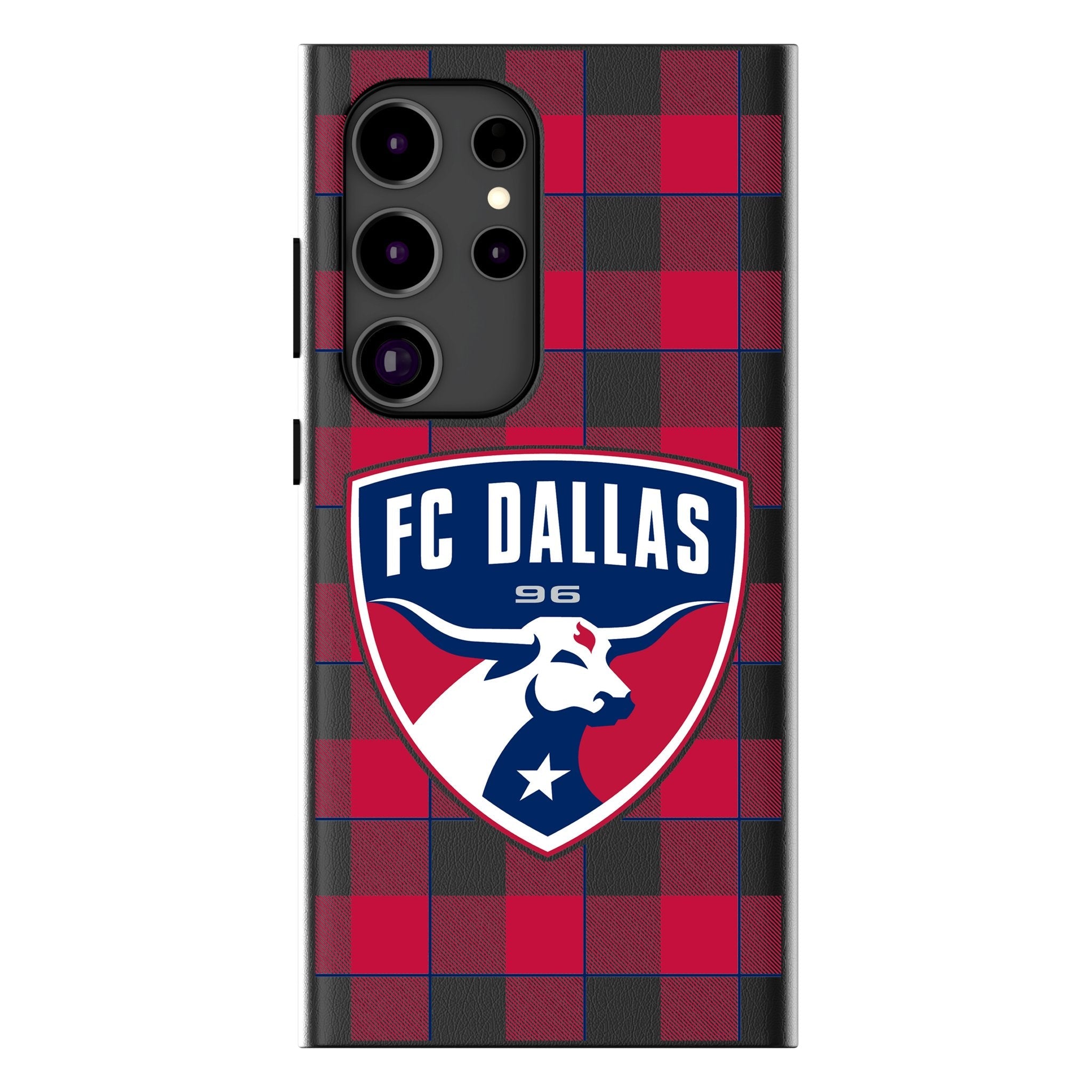 FC Dallas Plaid MagSafe Compatible Phone Case for Samsung Galaxy