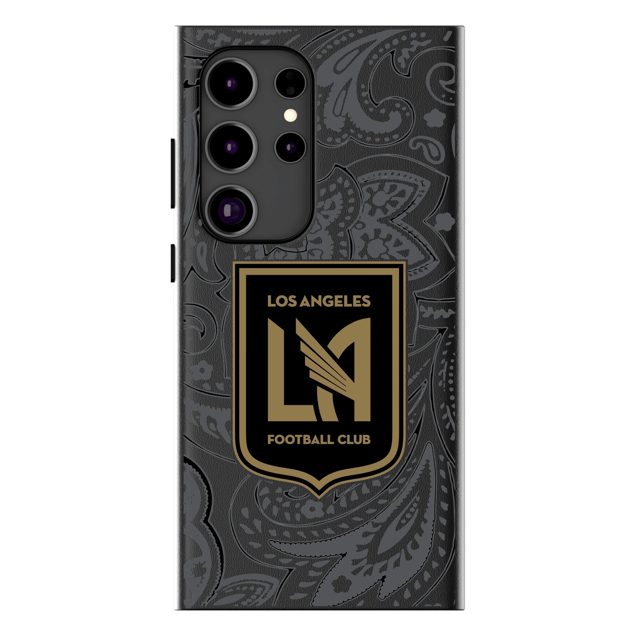 Los Angeles Football Club Paisley MagSafe Compatible Phone Case for Samsung Galaxy
