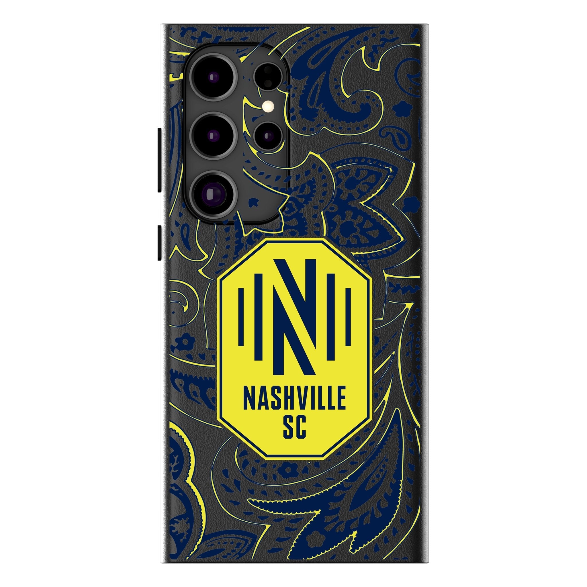 Nashville SC Paisley MagSafe Compatible Phone Case for Samsung Galaxy 1