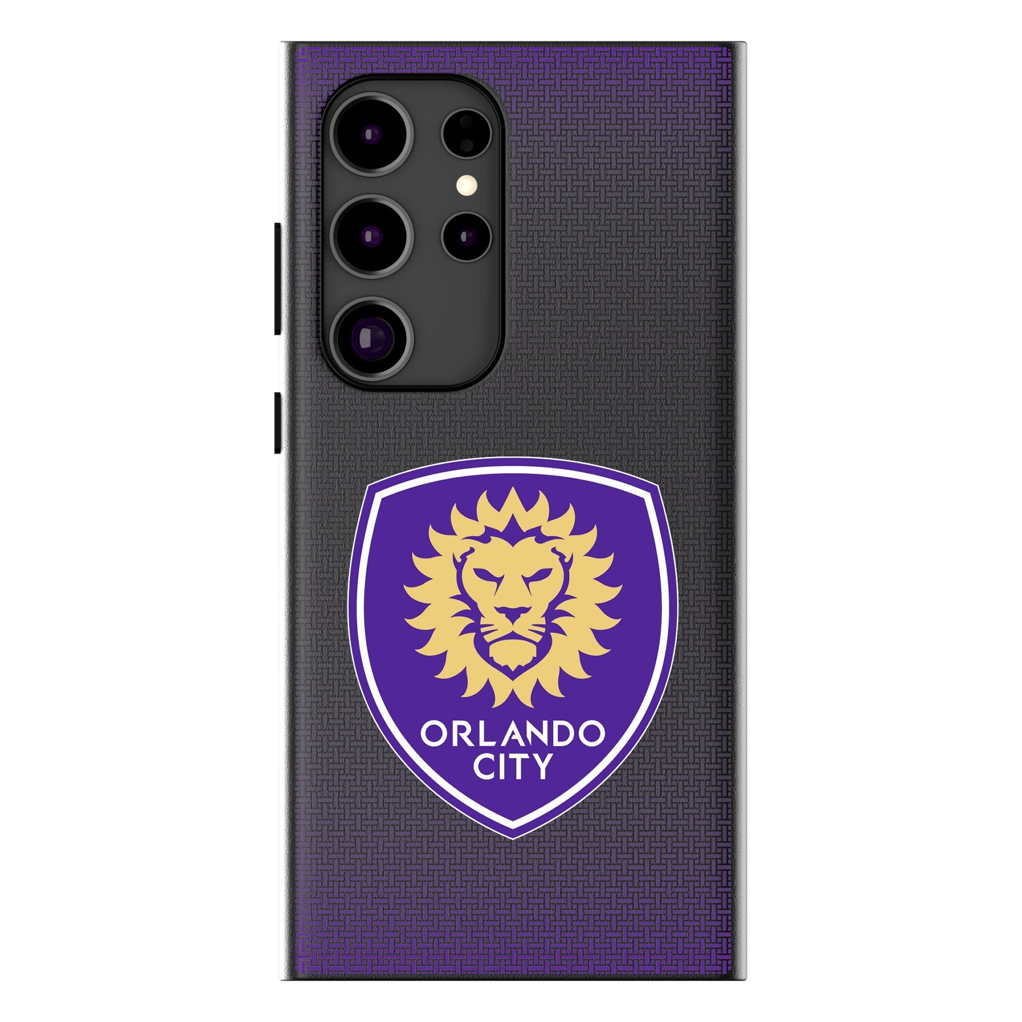 Orlando City Soccer Club Linen MagSafe Compatible Phone Case for Samsung Galaxy 1