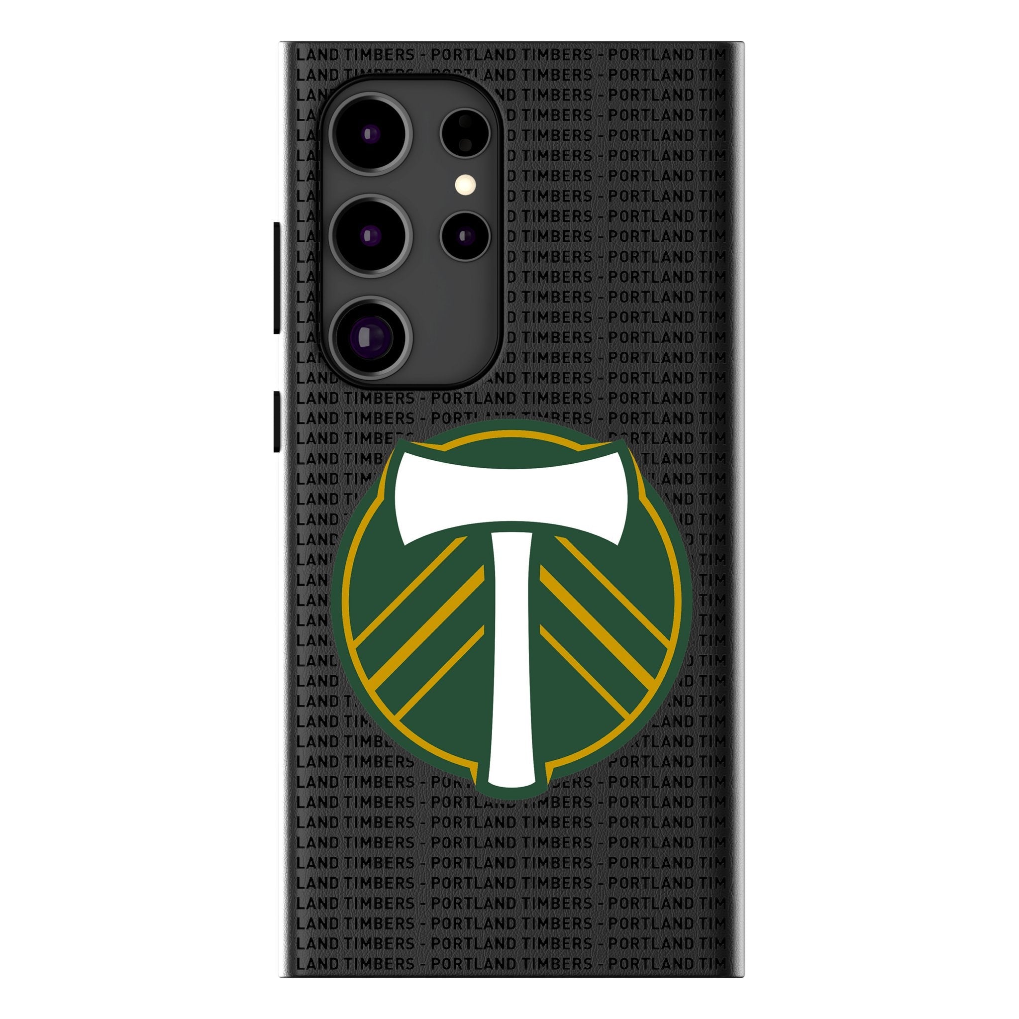 Portland Timbers Text Backdrop MagSafe Compatible Phone Case for Samsung Galaxy