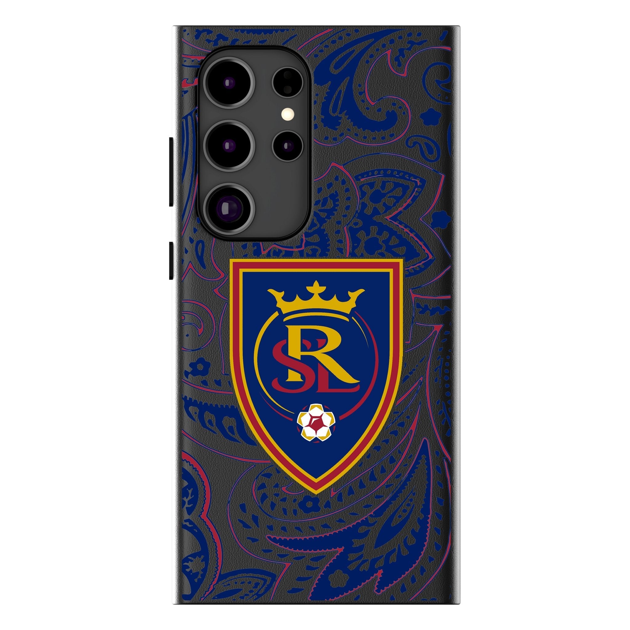 Real Salt Lake Paisley MagSafe Compatible Phone Case for Samsung Galaxy