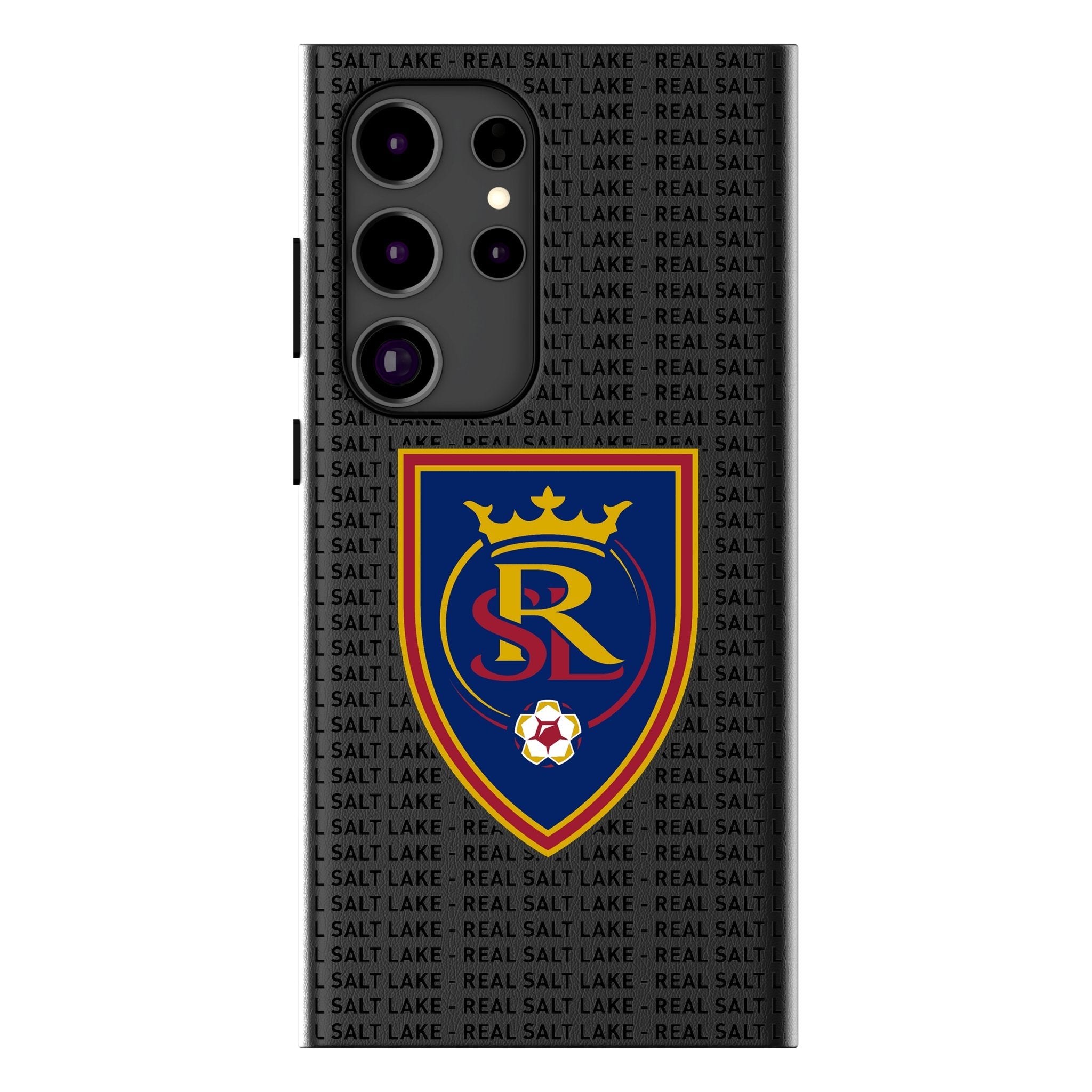 Real Salt Lake Text Backdrop MagSafe Compatible Phone Case for Samsung Galaxy 1