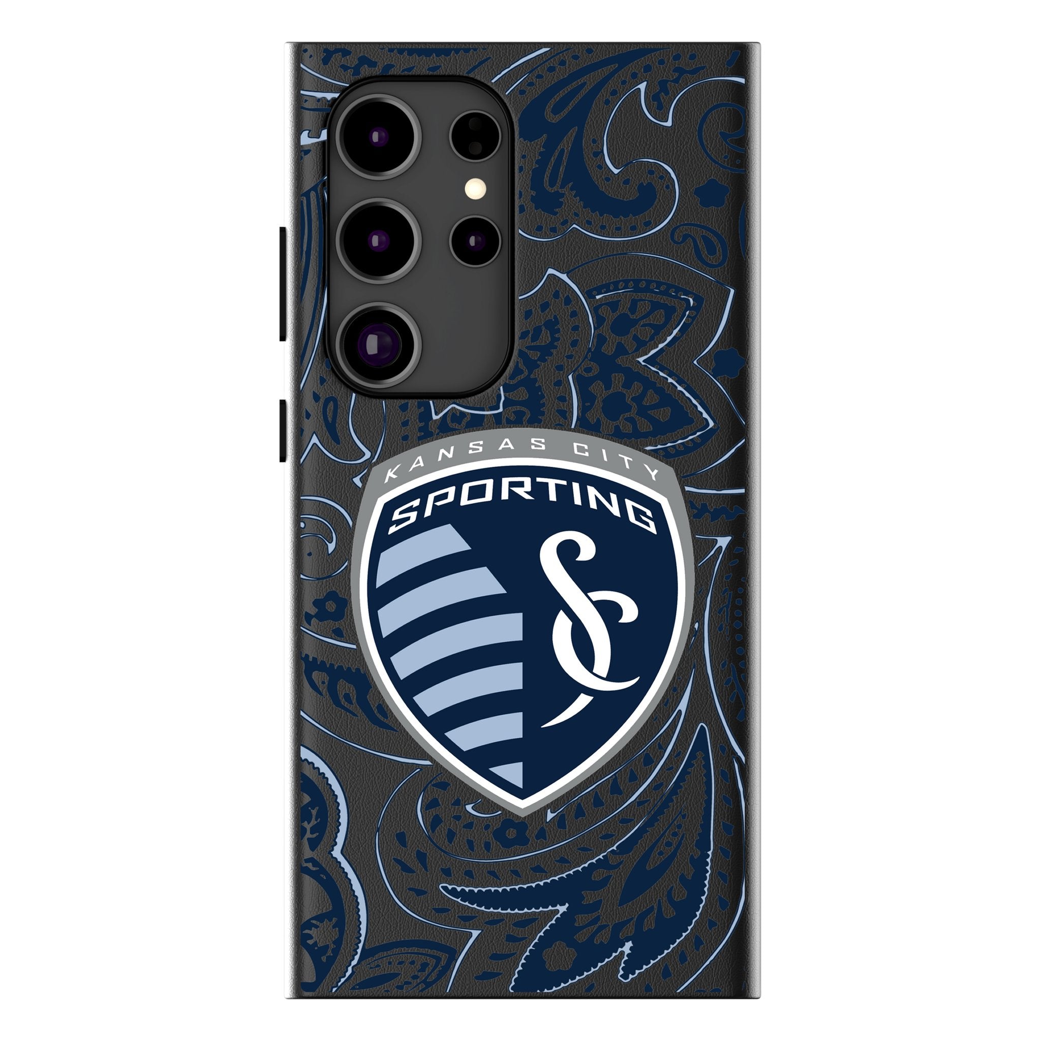 Sporting Kansas City Paisley MagSafe Compatible Phone Case for Samsung Galaxy