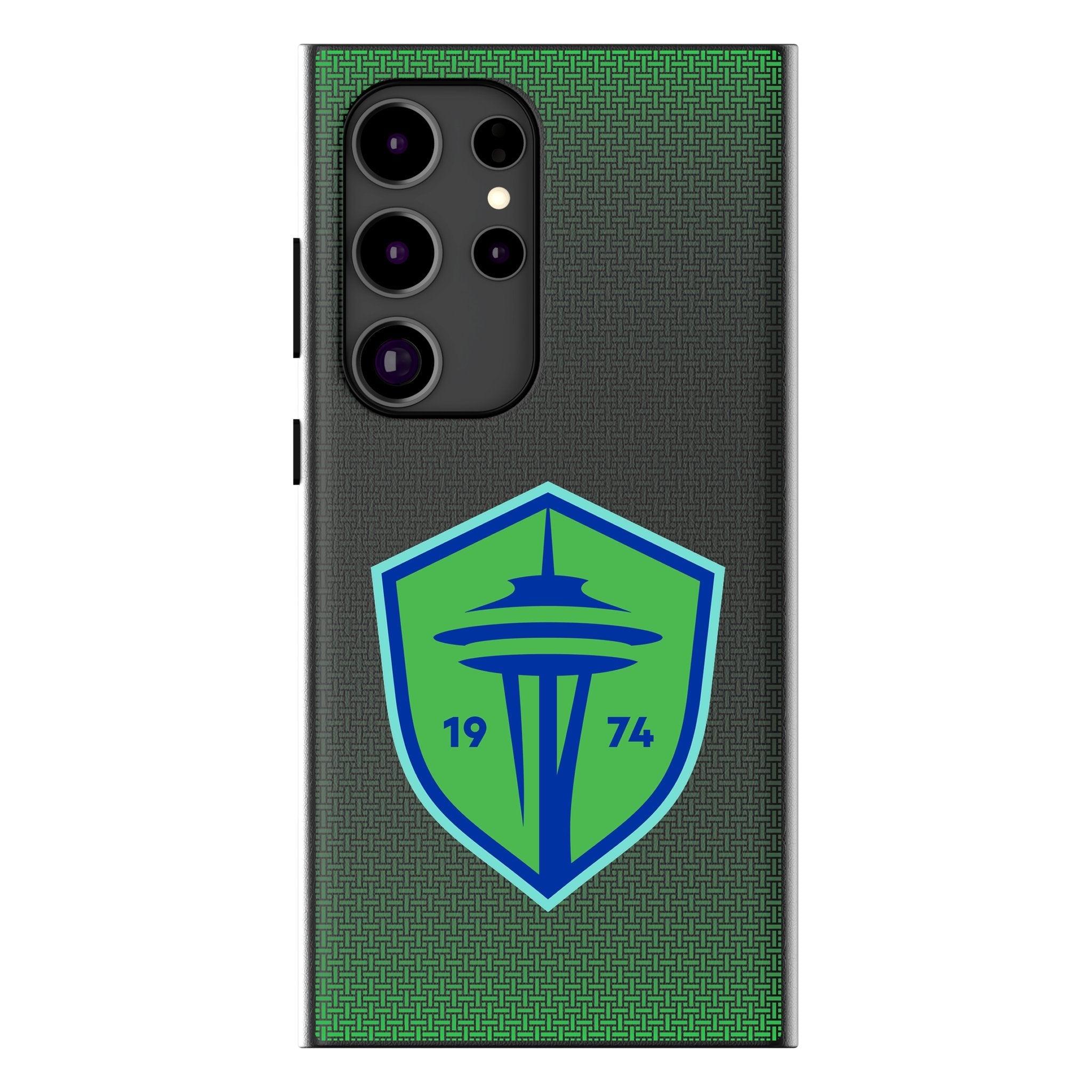 Seattle Sounders FC Linen MagSafe Compatible Phone Case for Samsung Galaxy 1