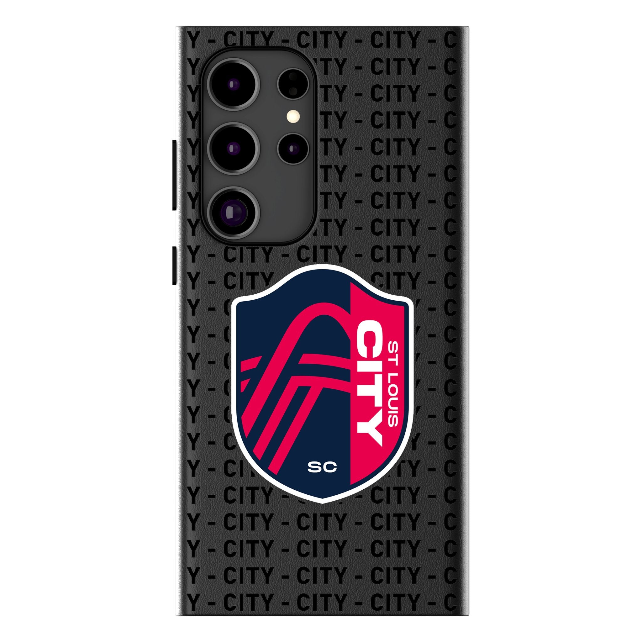 St. Louis CITY SC Text Backdrop MagSafe Compatible Phone Case for Samsung Galaxy