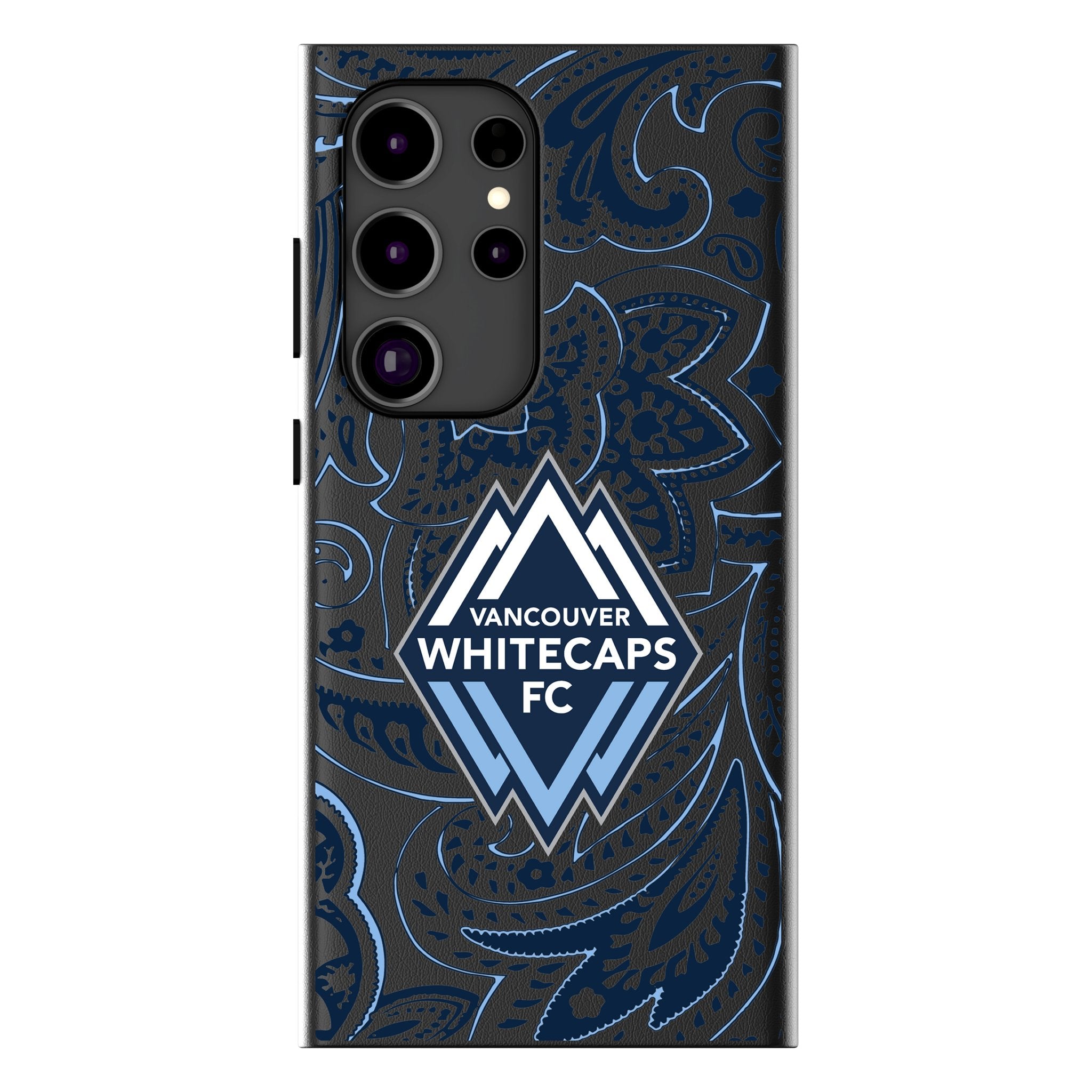 Vancouver Whitecaps Paisley MagSafe Compatible Phone Case for Samsung Galaxy