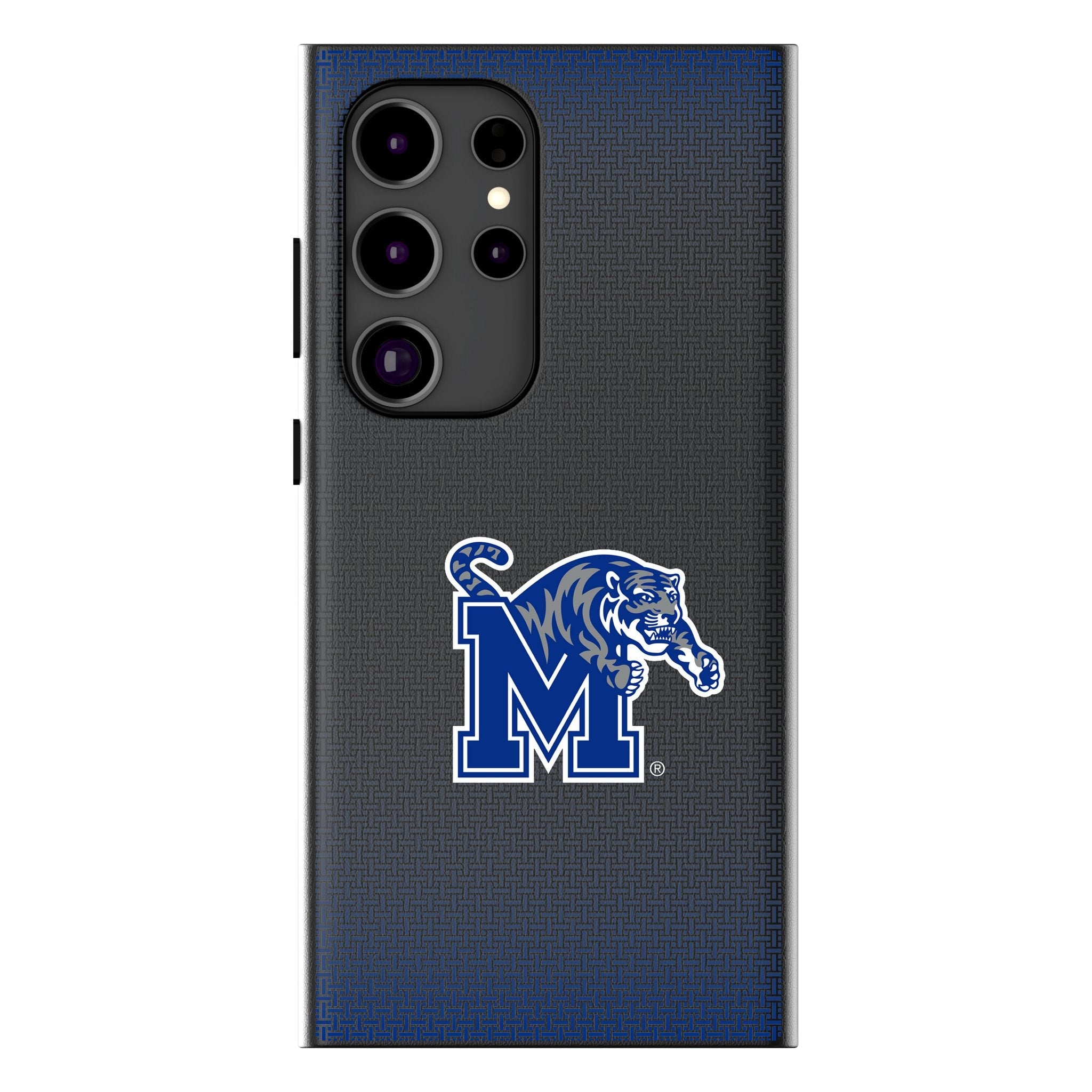 University of Memphis Tigers Linen MagSafe Compatible Phone Case for Samsung Galaxy