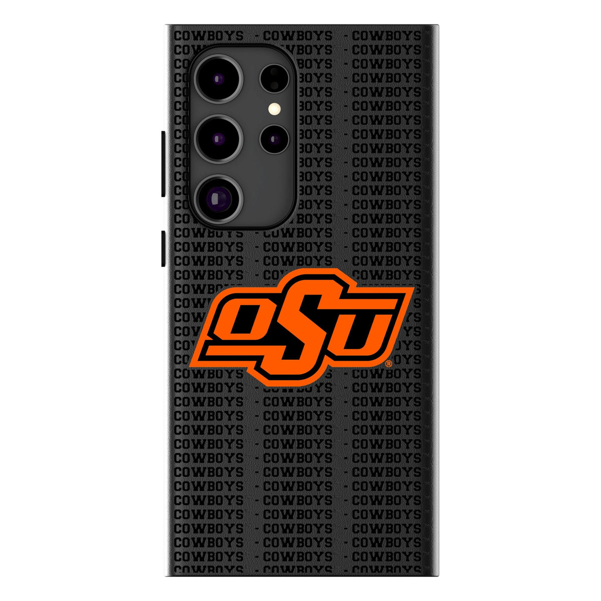 Oklahoma State University Cowboys Text Backdrop MagSafe Compatible Phone Case for Samsung Galaxy