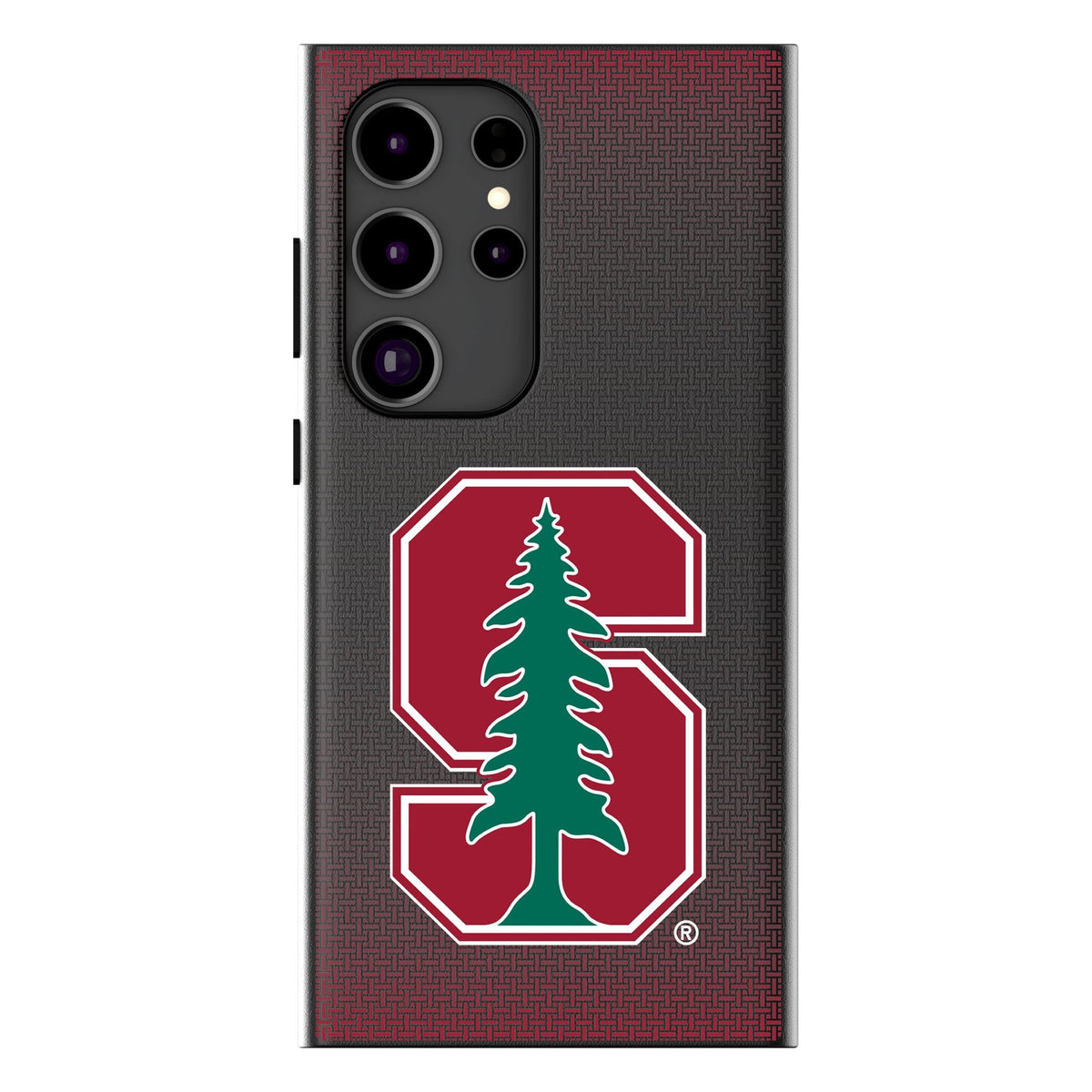 Stanford University Cardinal Linen MagSafe Compatible Phone Case for Samsung Galaxy