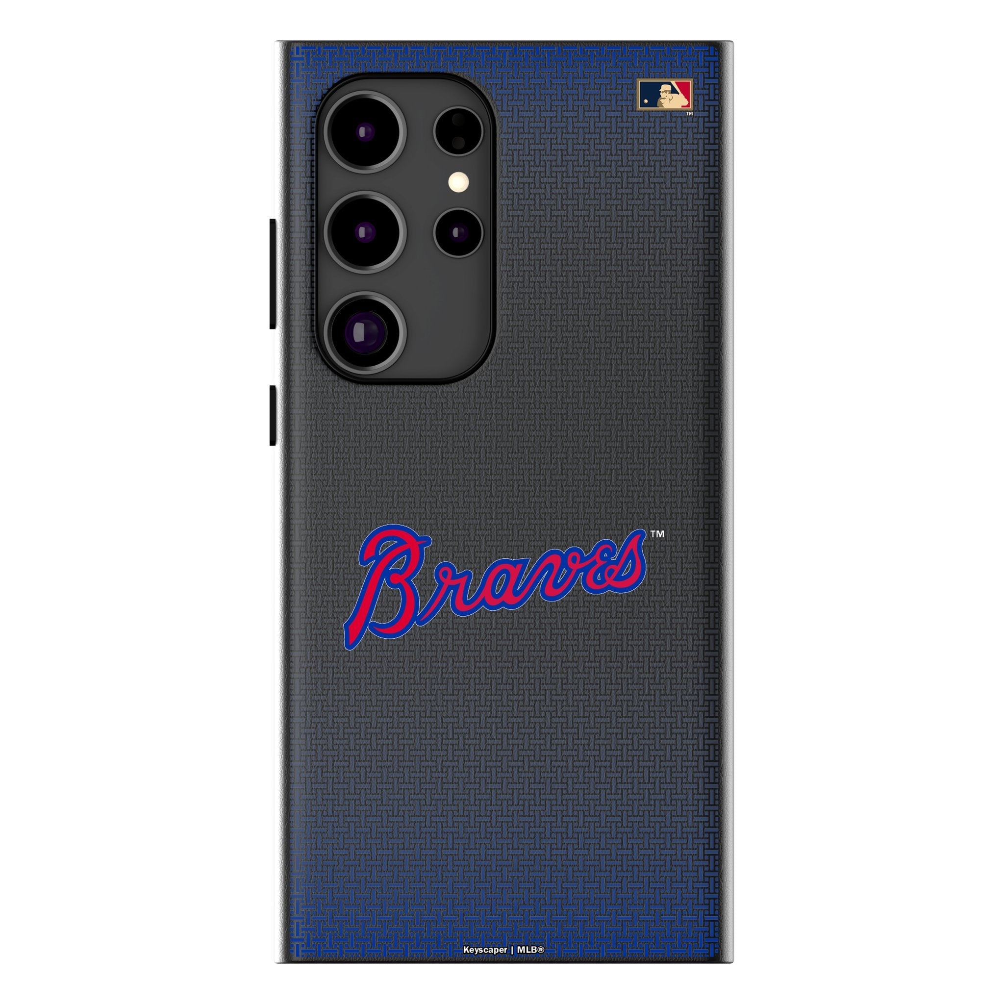 Atlanta Braves Home 2012 - Cooperstown Collection Linen MagSafe Compatible Phone Case for Samsung Galaxy