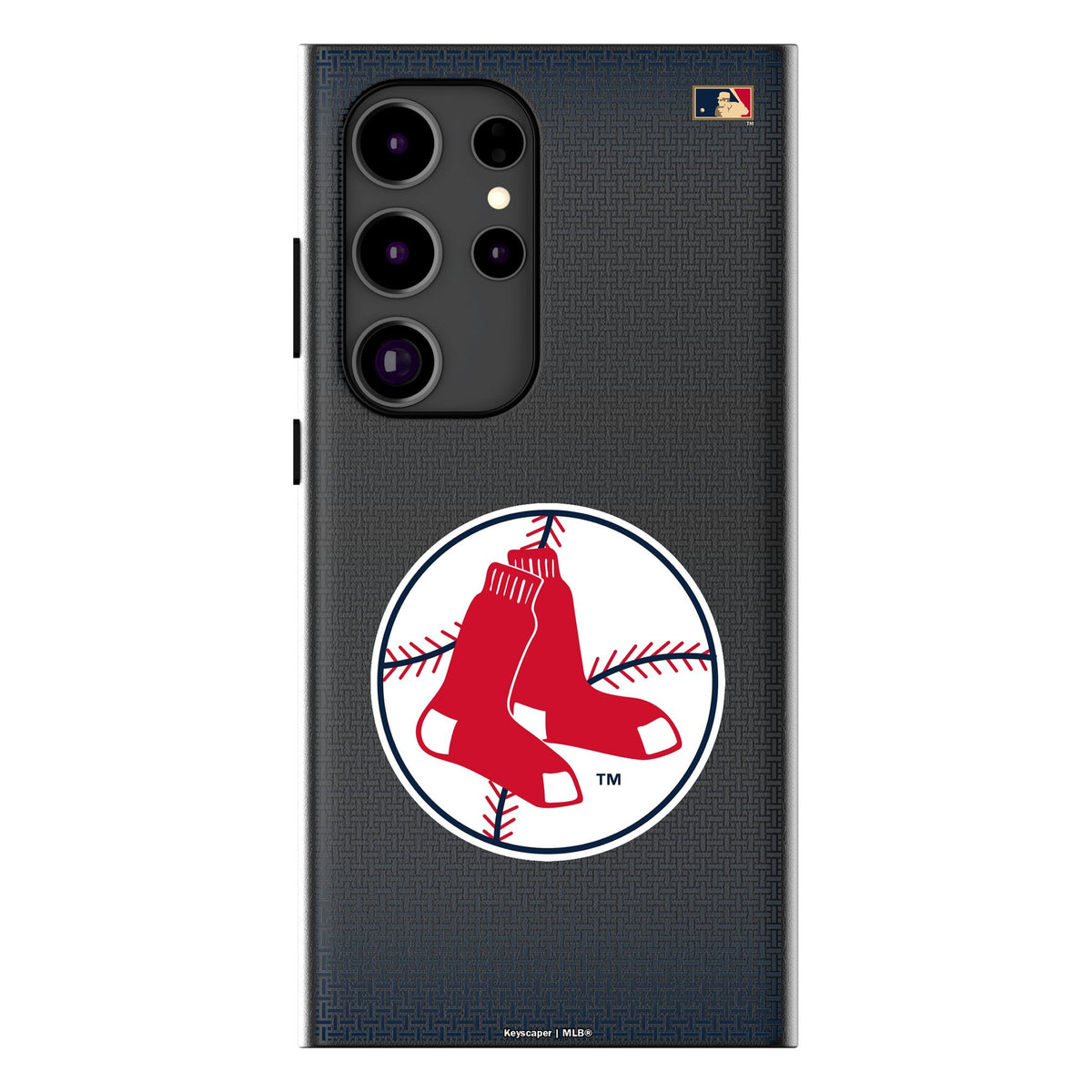 Boston Red Sox 1970-1975 - Cooperstown Collection Linen MagSafe Compatible Phone Case for Samsung Galaxy