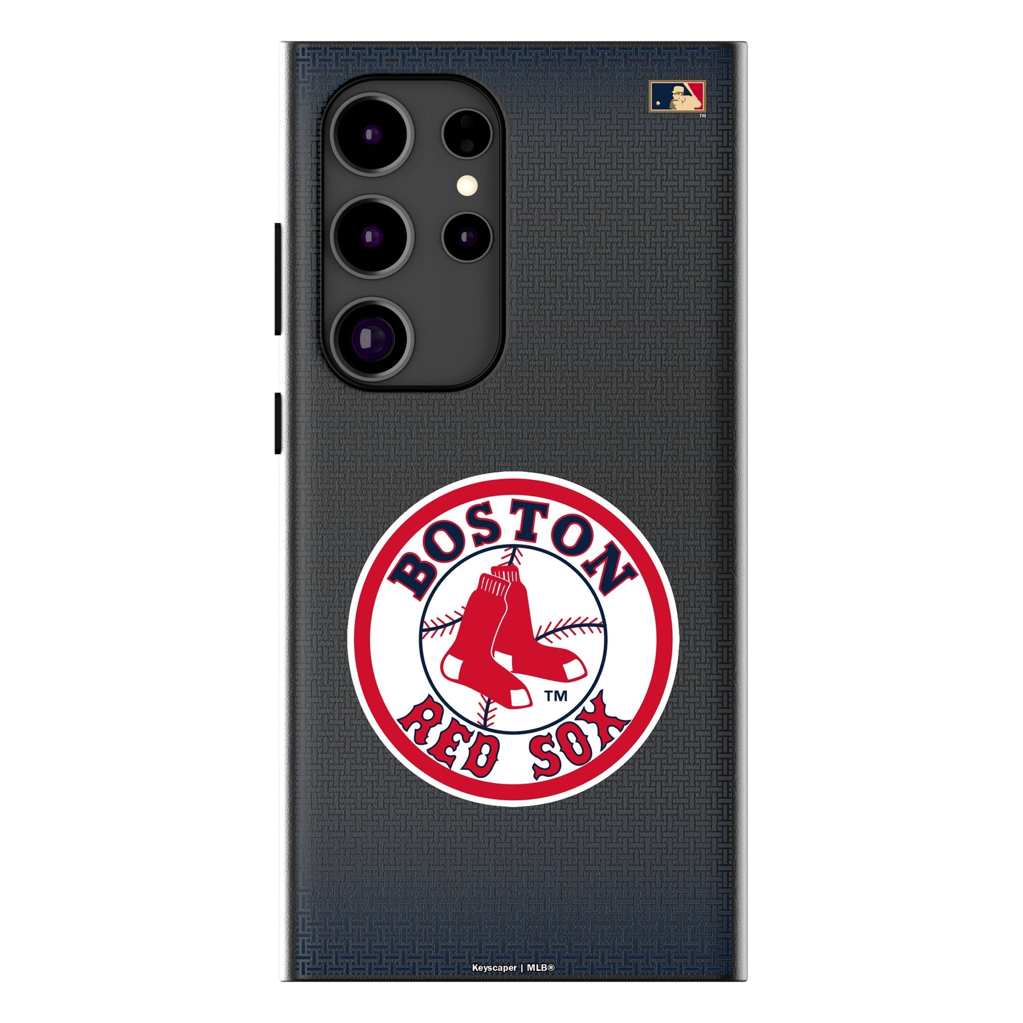 Boston Red Sox 1976-2008 - Cooperstown Collection Linen MagSafe Compatible Phone Case for Samsung Galaxy 1