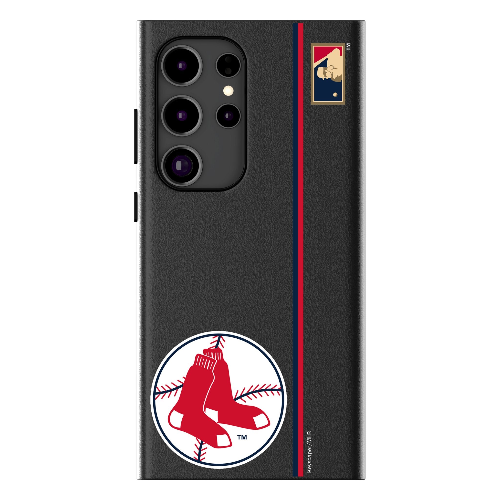 Boston Red Sox 1970-1975 - Cooperstown Collection Sidebar MagSafe Compatible Phone Case for Samsung Galaxy
