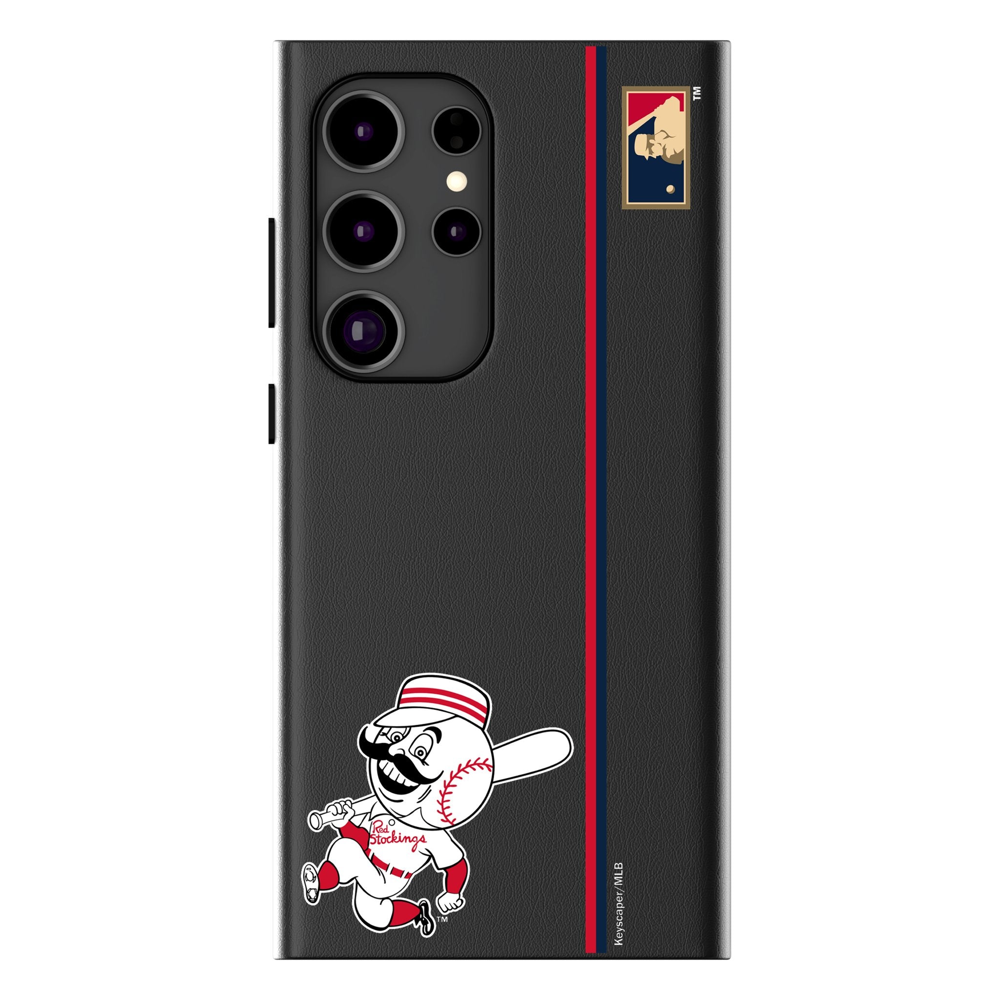 Cincinnati Reds 1953-1967 - Cooperstown Collection Sidebar MagSafe Compatible Phone Case for Samsung Galaxy 1