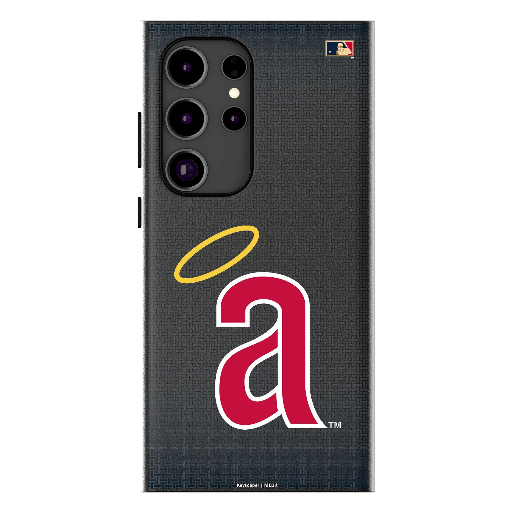 LA Angels 1971 - Cooperstown Collection Linen MagSafe Compatible Phone Case for Samsung Galaxy 1