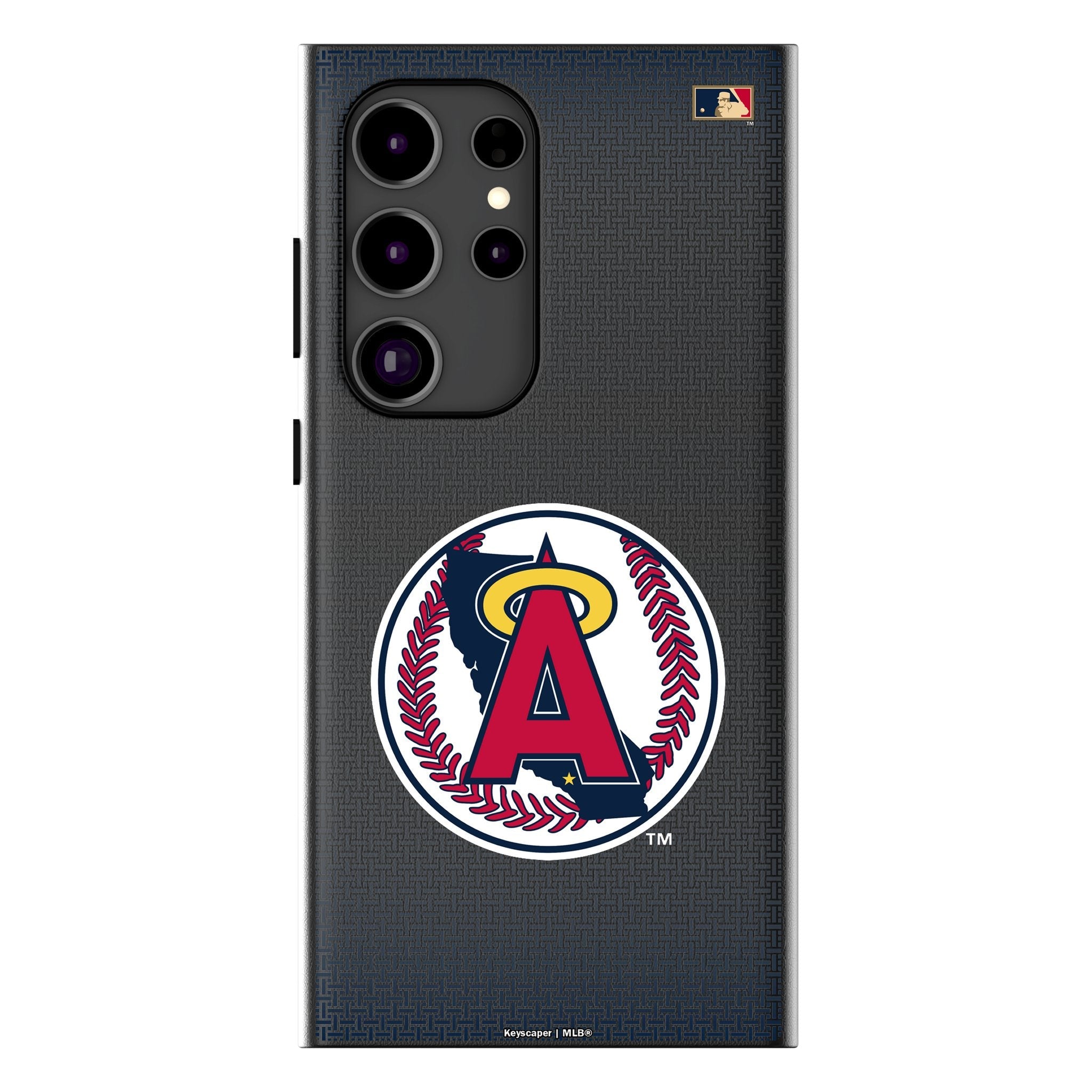 LA Angels 1986-1992 - Cooperstown Collection Linen MagSafe Compatible Phone Case for Samsung Galaxy
