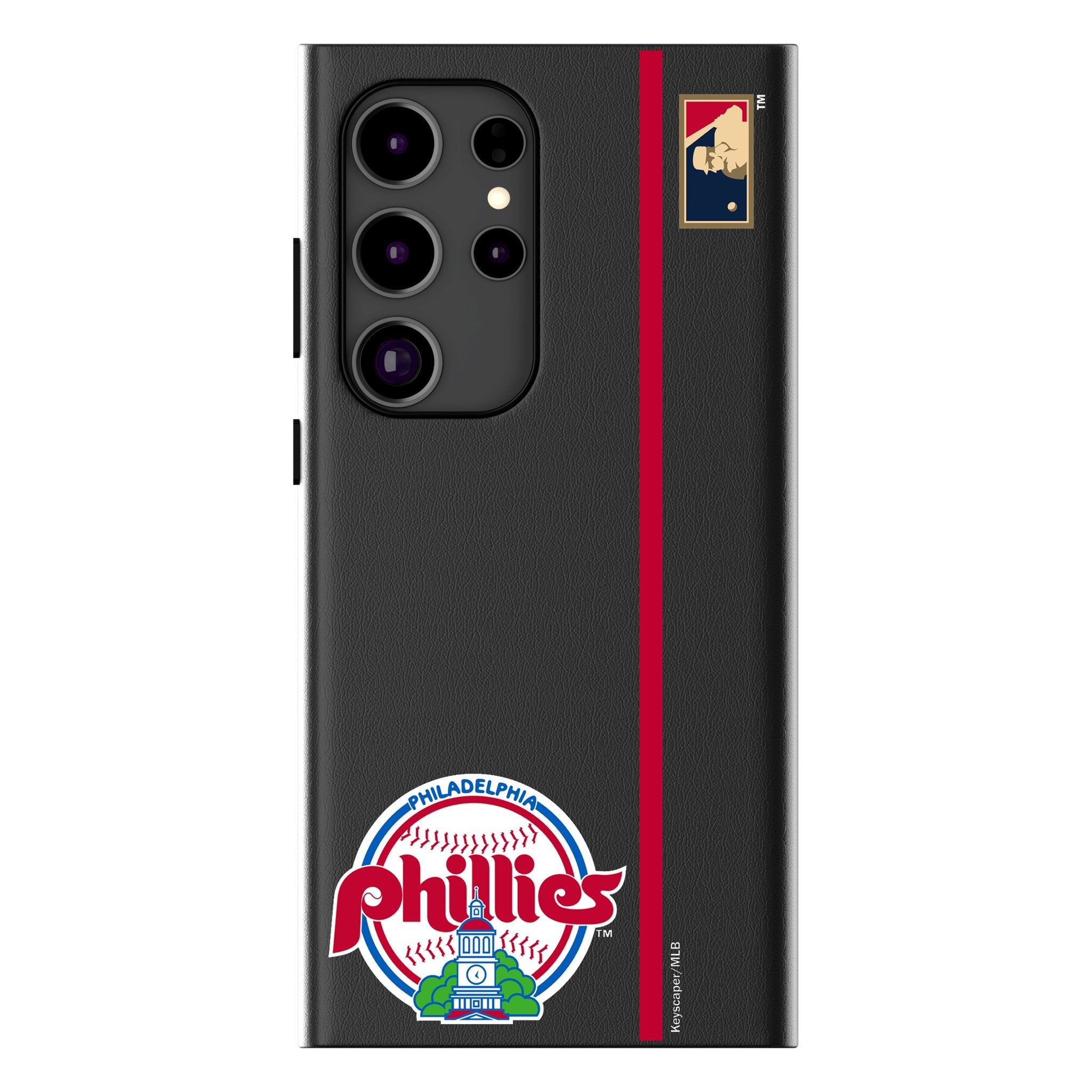 Philadelphia Phillies 1984-1991 - Cooperstown Collection Sidebar MagSafe Compatible Phone Case for Samsung Galaxy 1