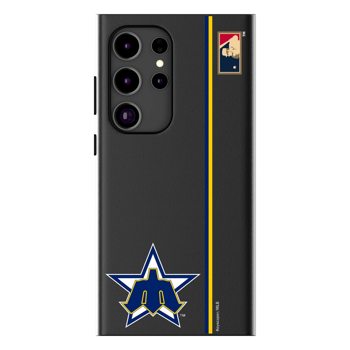 Seattle Mariners 1981-1986 - Cooperstown Collection Sidebar MagSafe Compatible Phone Case for Samsung Galaxy 1