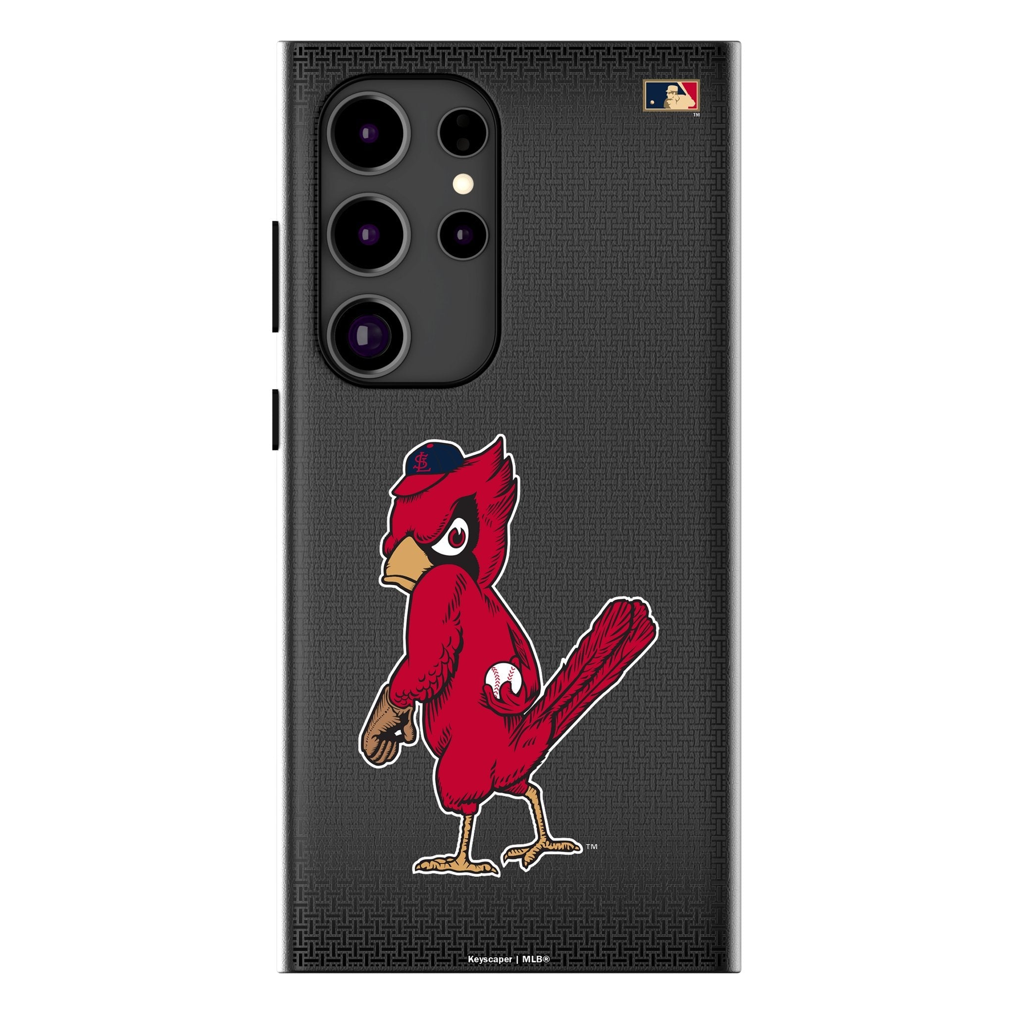 St Louis Cardinals 1950s - Cooperstown Collection Linen MagSafe Compatible Phone Case for Samsung Galaxy