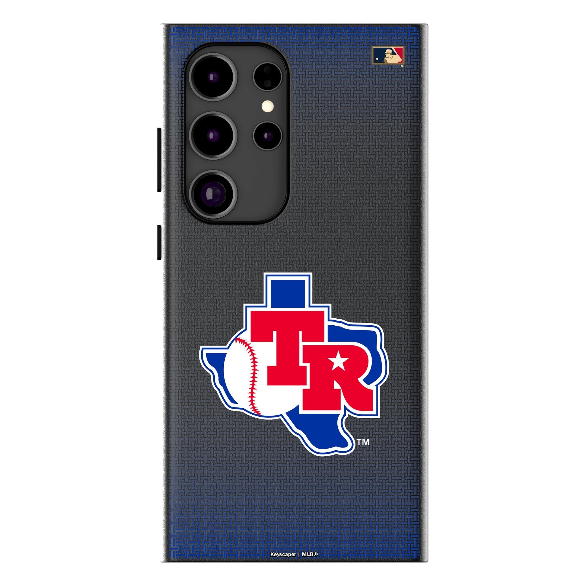 Texas Rangers 1981-1983 - Cooperstown Collection Linen MagSafe Compatible Phone Case for Samsung Galaxy